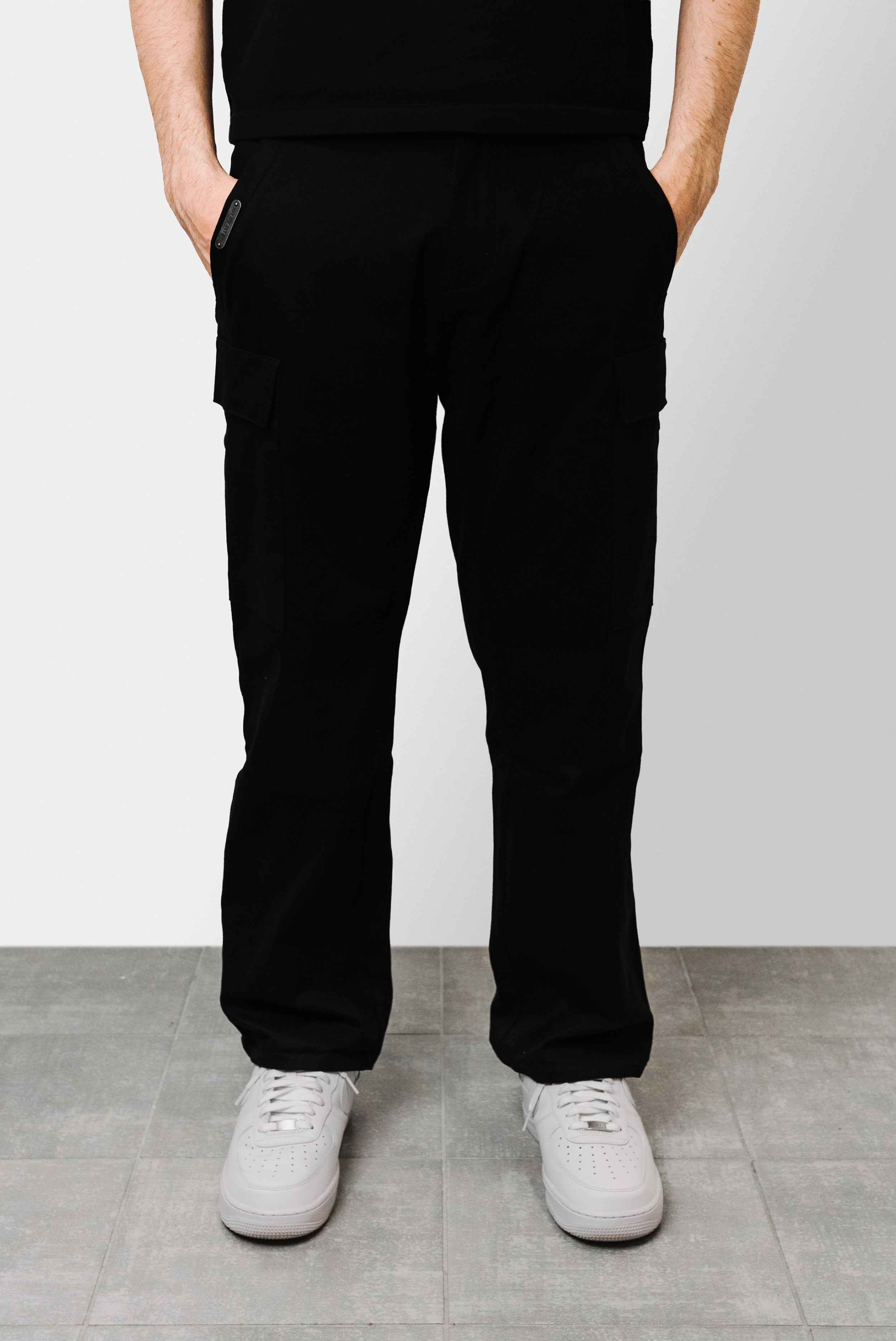 BLACK CARGO PANT - We Are All Ash
