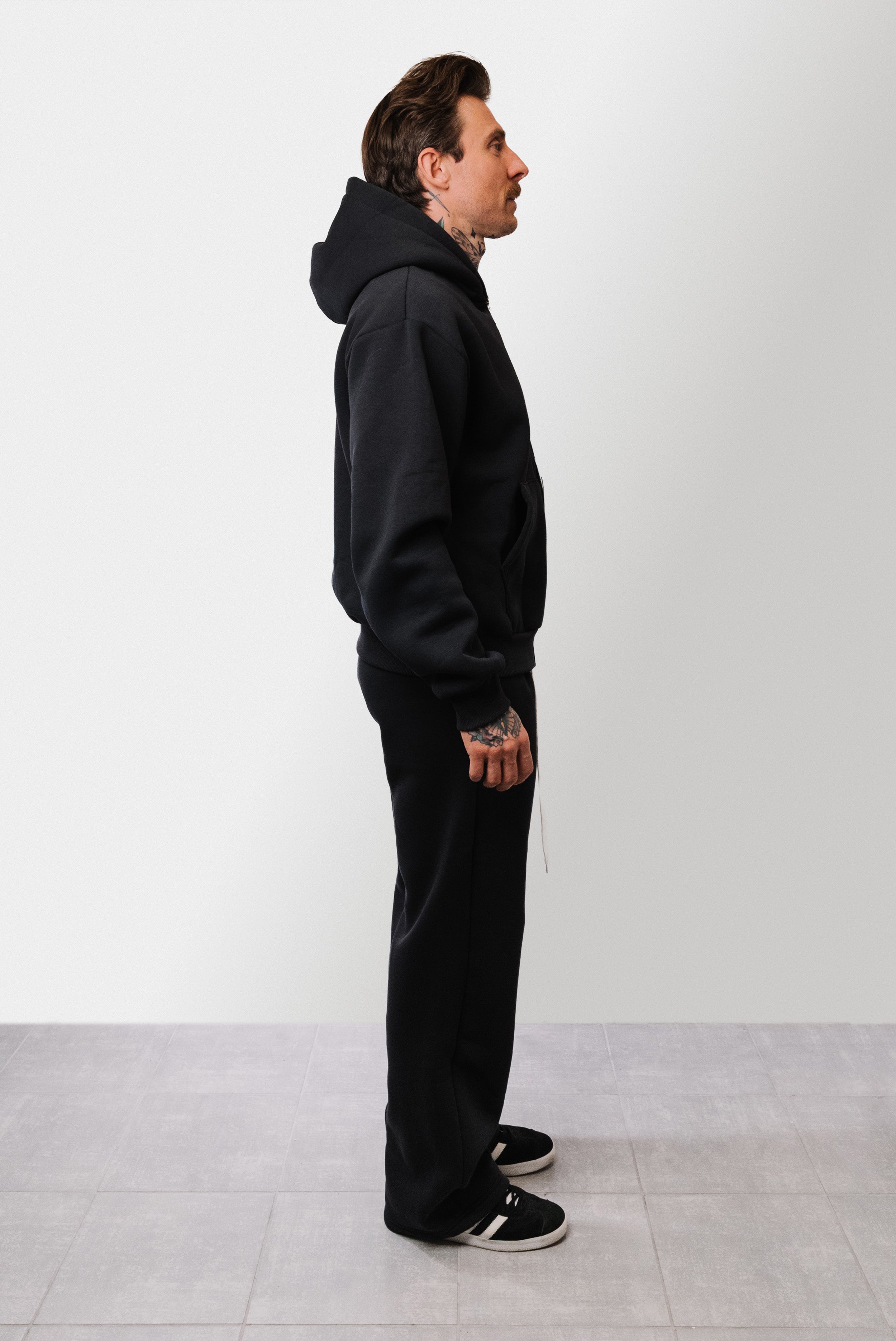 DARK GREY ZIP TRACKSUIT - Replacement Brand