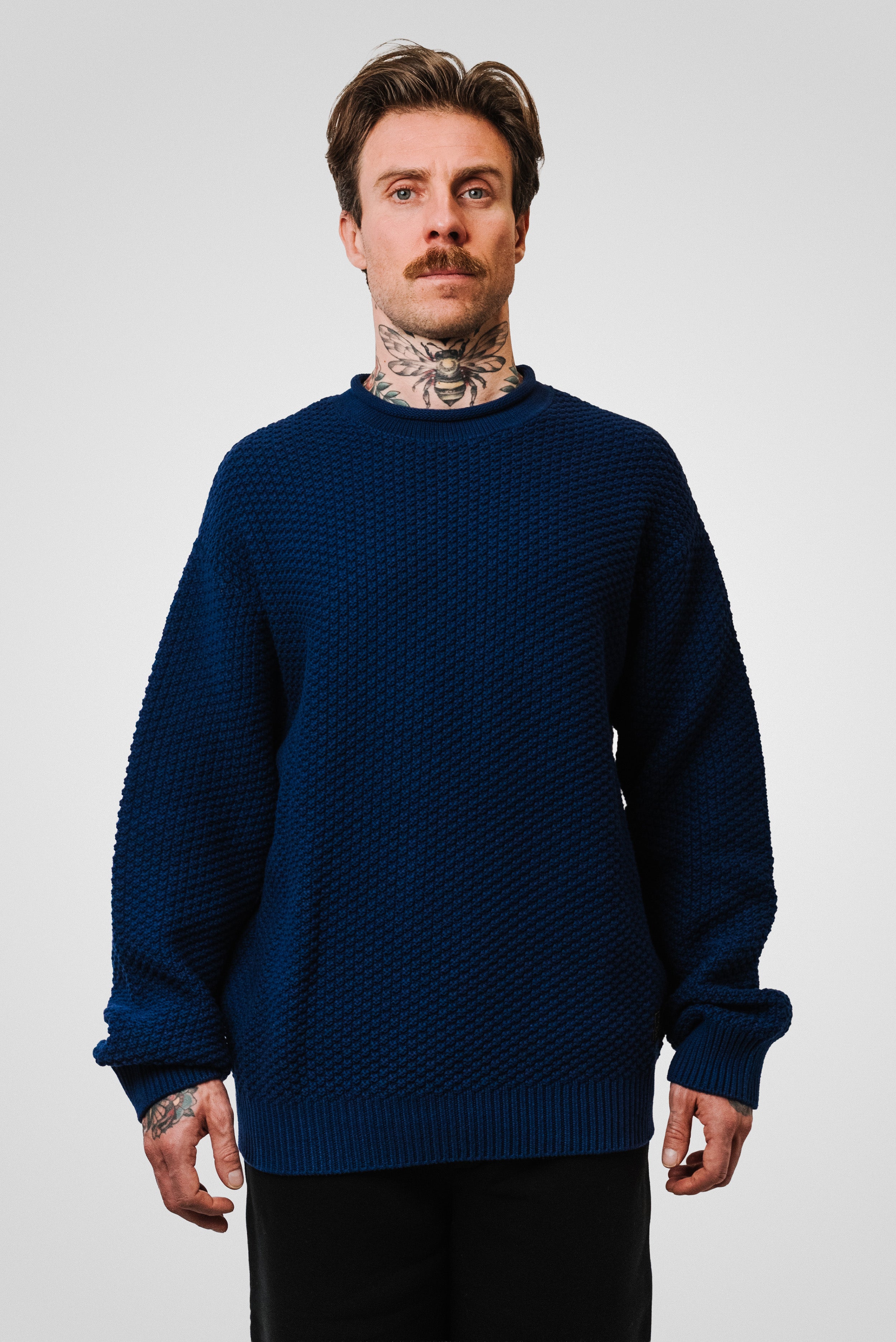 LUNDUN GUERILLAZ KNIT NAVY CORTEIZ