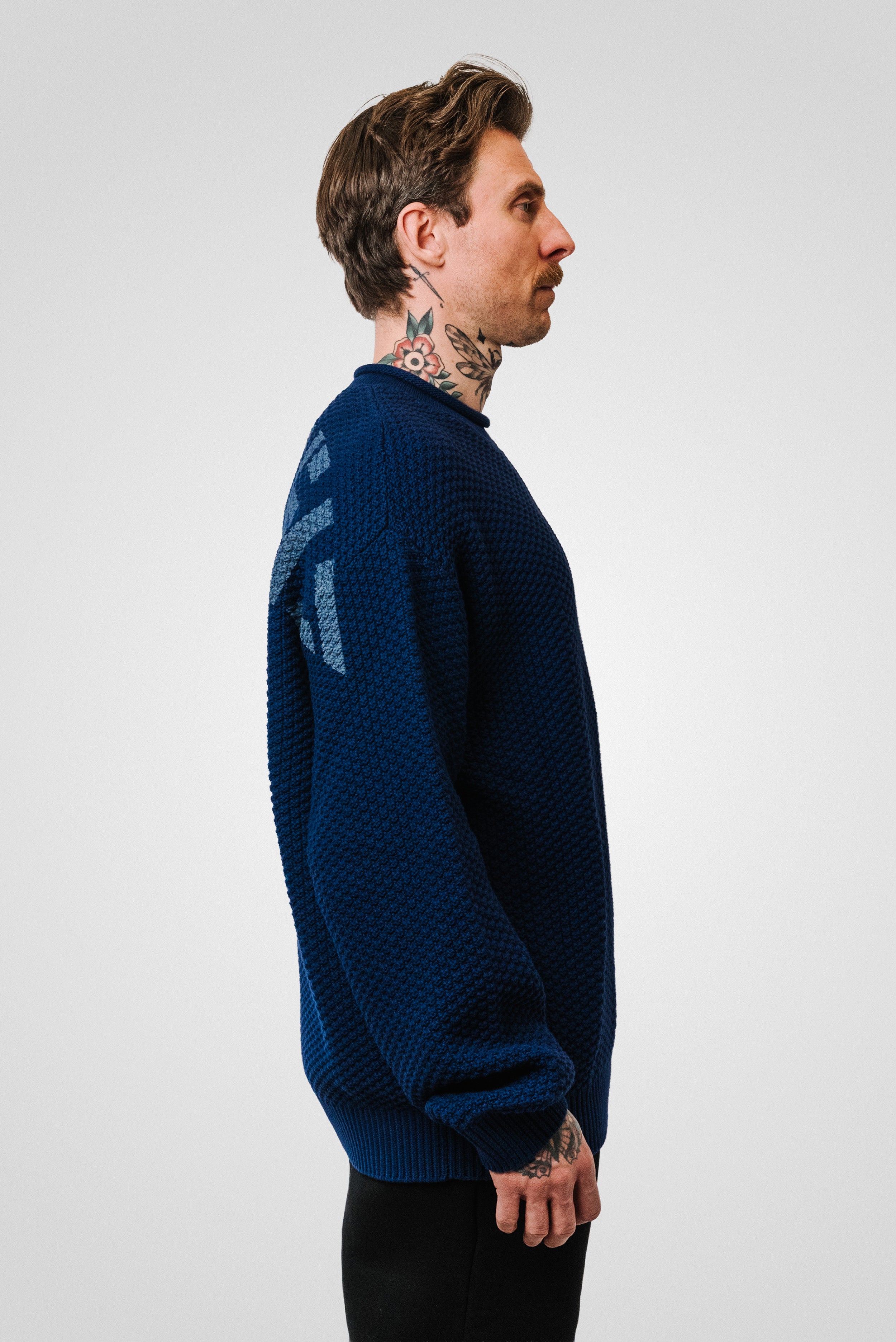 LUNDUN GUERILLAZ KNIT NAVY CORTEIZ