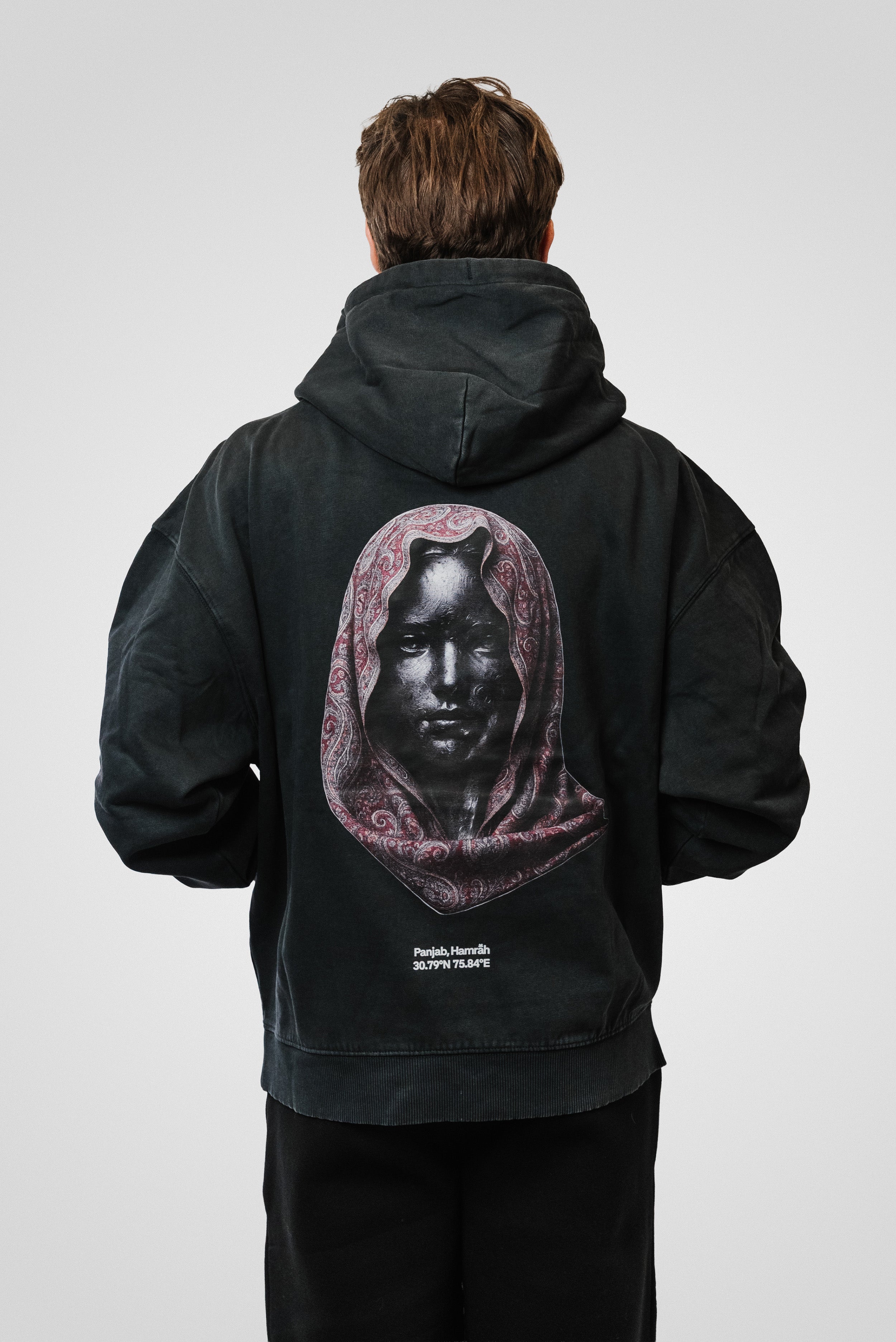 K HOODIE GREY - Hamrah Brand