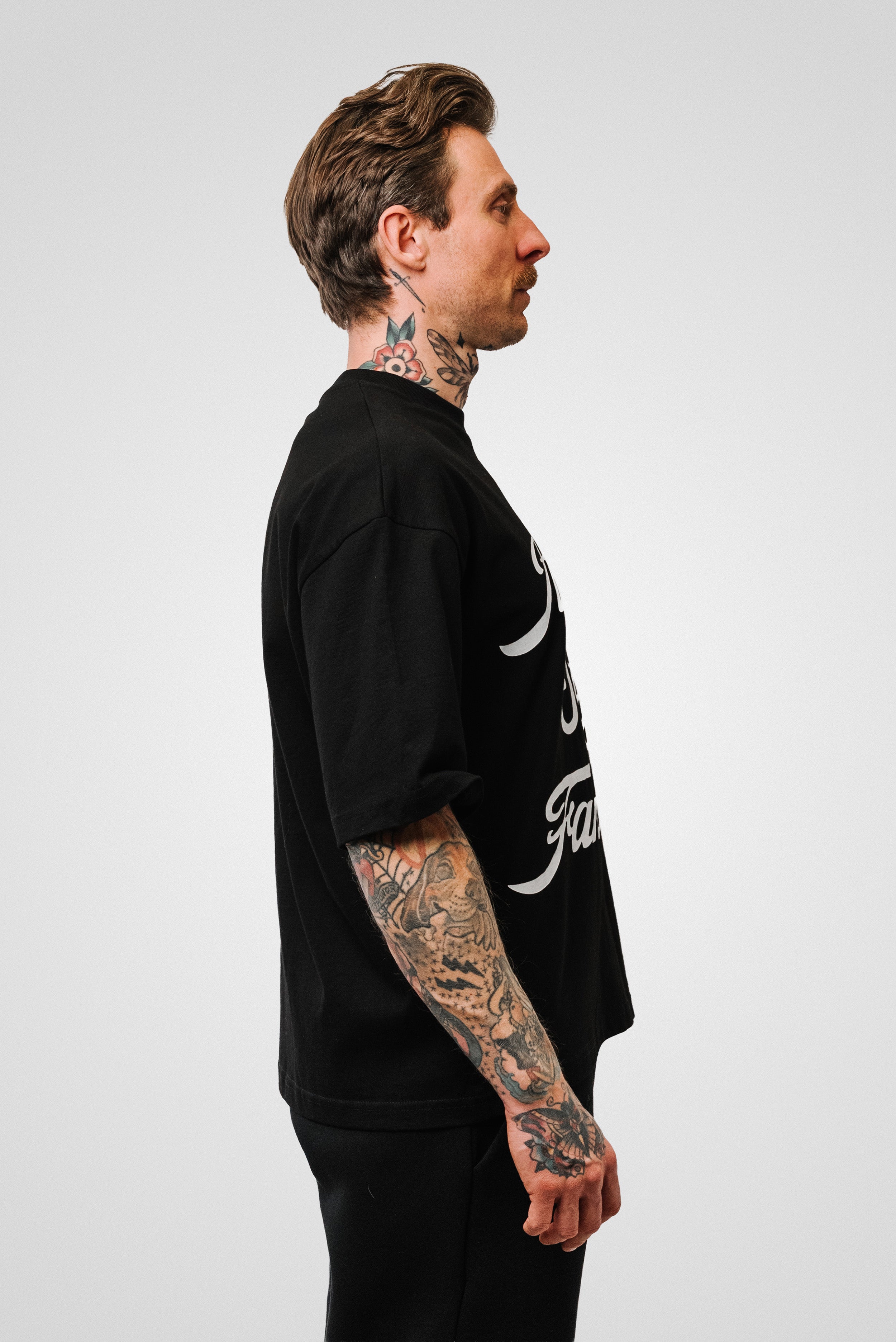 ITALIANS TEE BLACK - Pogo Brand