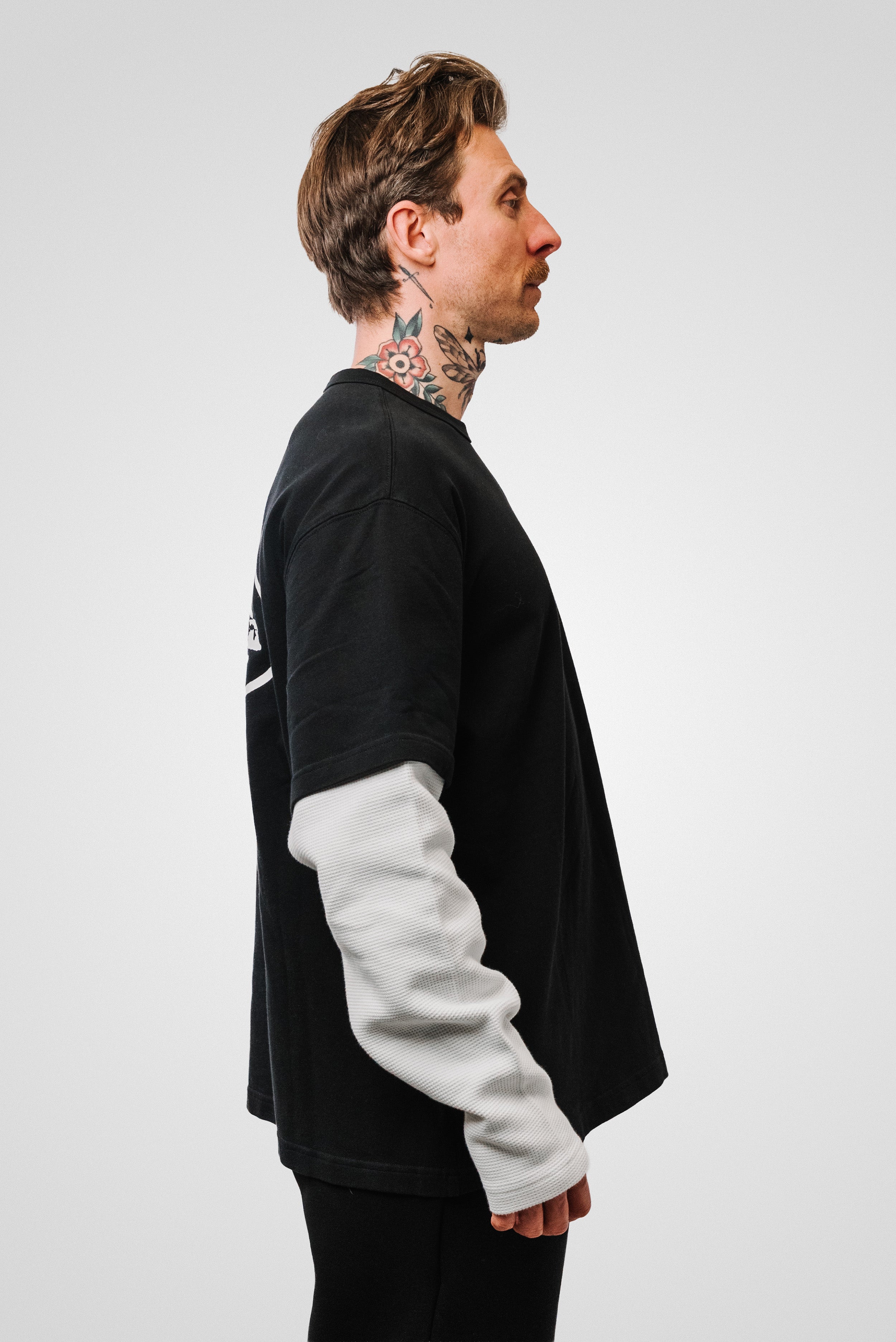 ALCATRAZ HYBRID THERMAL LONGSLEEVE BLACK CORTEIZ