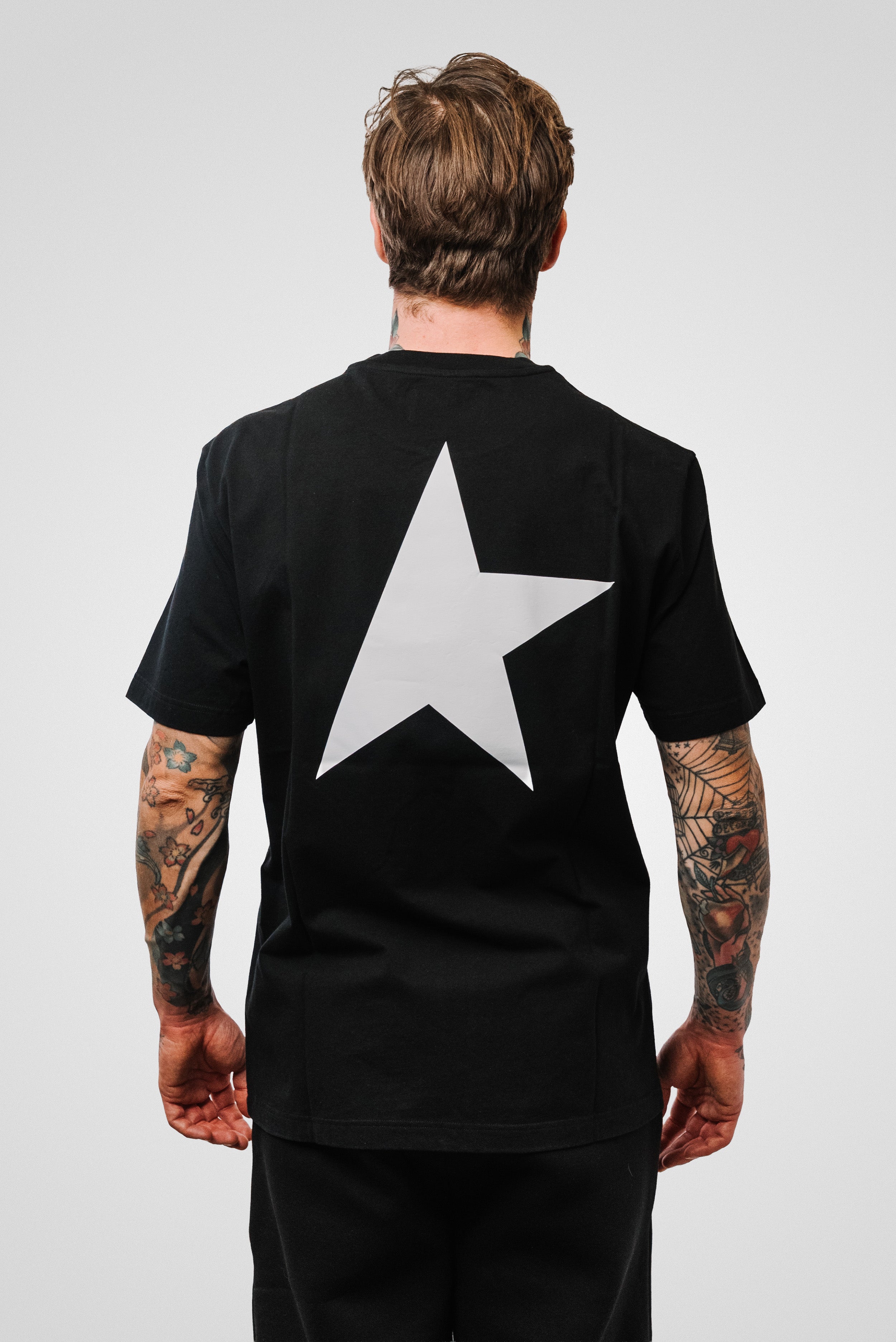GOLDEN GOOSE TEE STAR BLACK