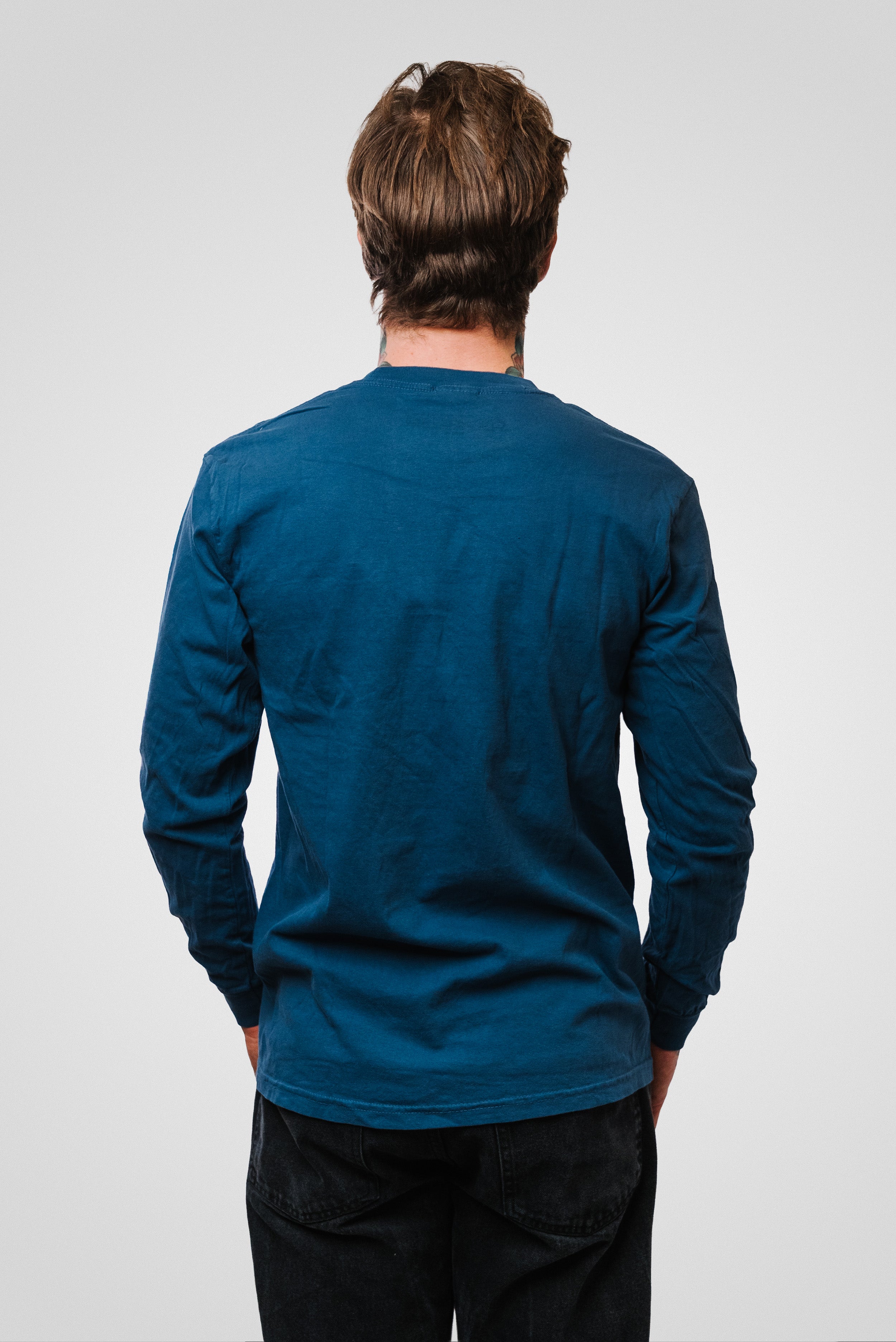 TRAVIS SCOTT RODEO CPFM 2015 LONGSLEEVE TEE BLUE