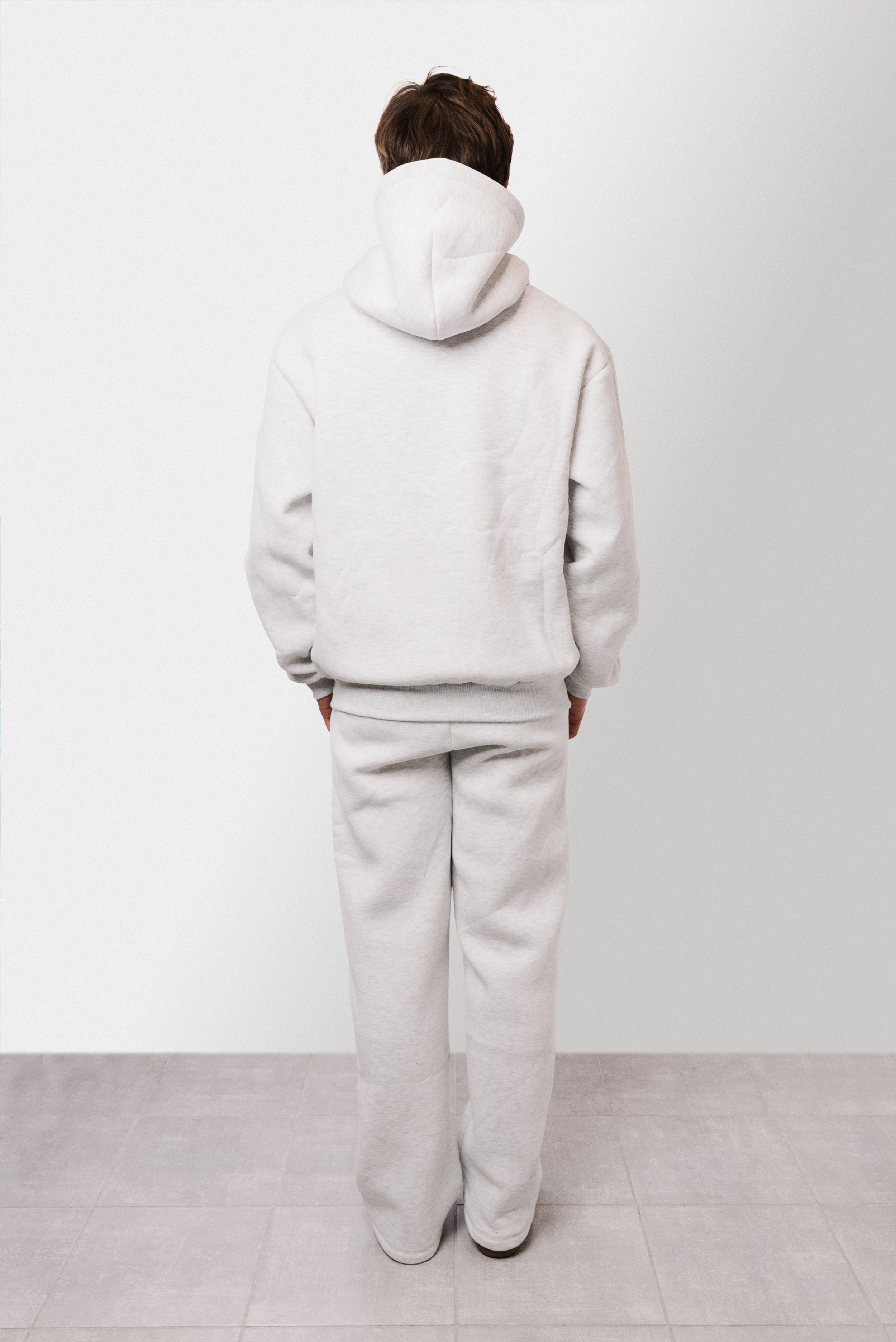 LIGHT ZIP GREY TRACKSUIT - Replacement Brand