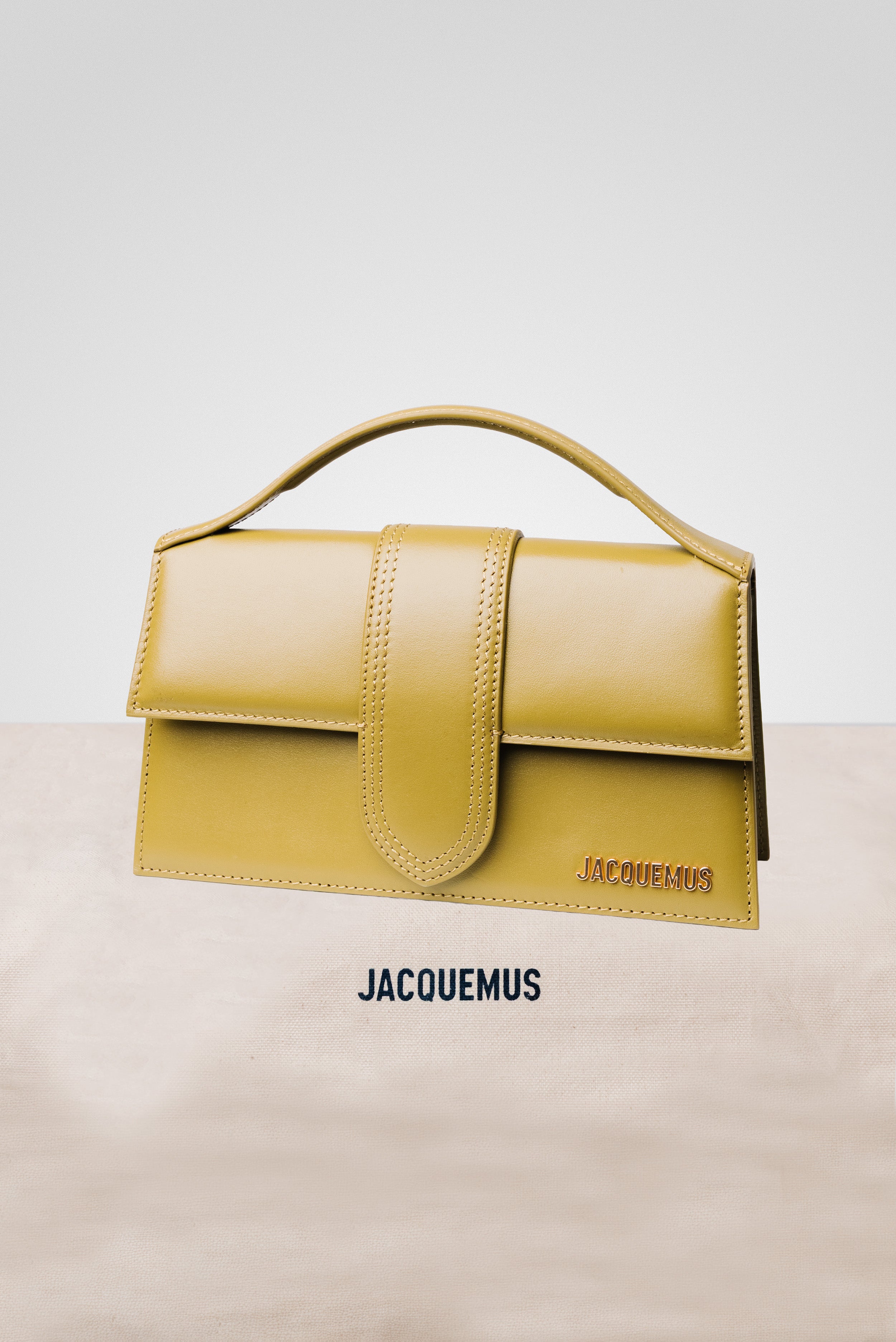 JACQUEMUS LE GRAND BAMBINO CROSSBODY FLAP BAG CACHI