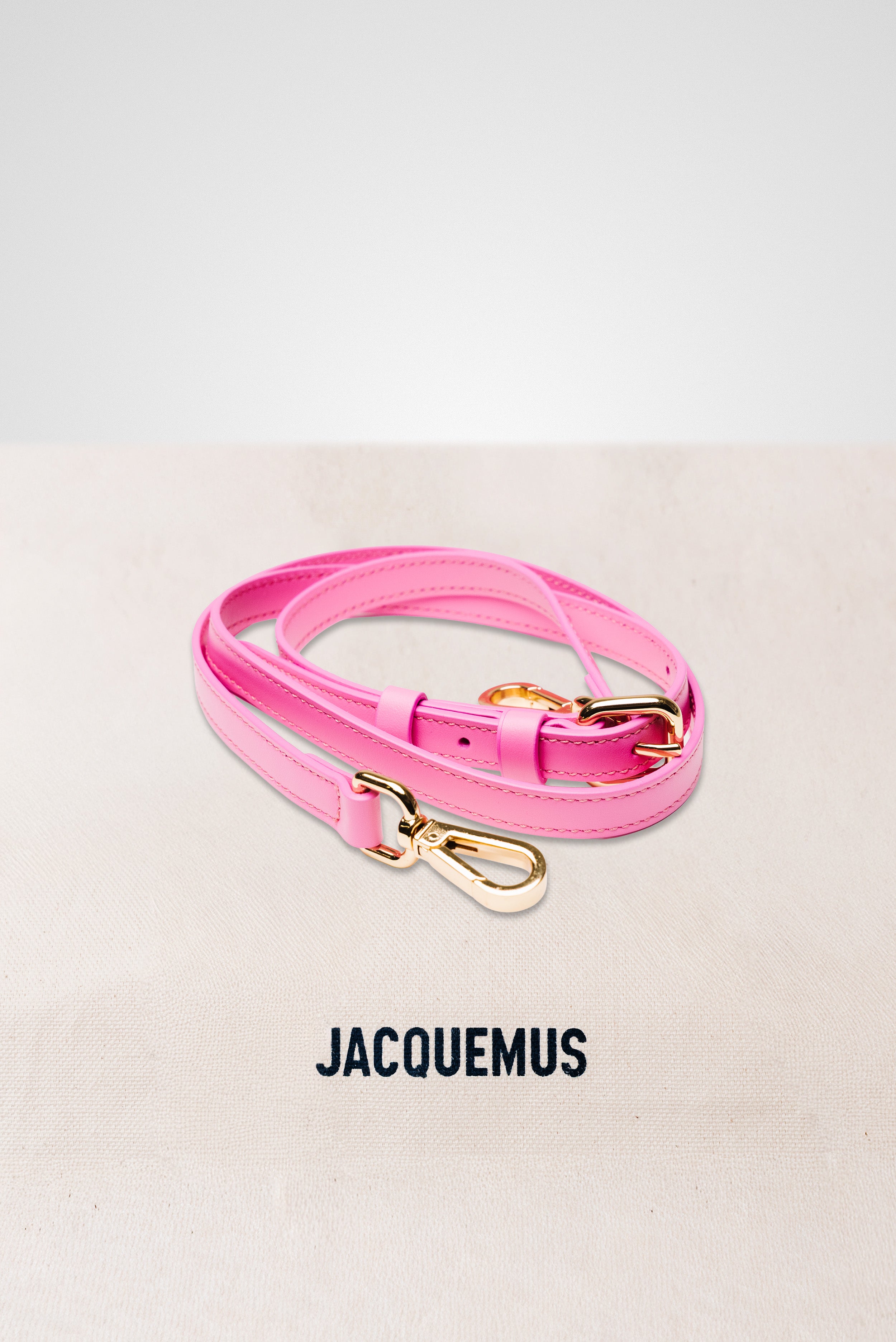 JACQUEMUS LE GRAND BAMBINO CROSSBODY FLAP BAG PINK