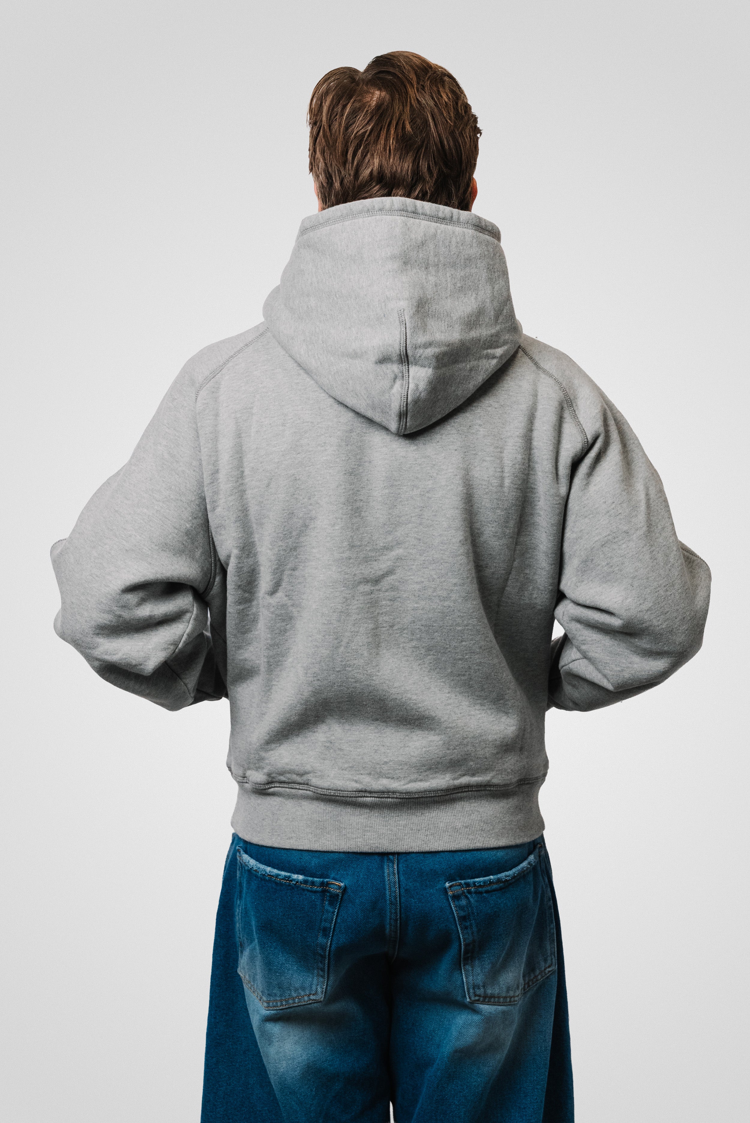 CORTEIZ THERMAL ZIP HOODIE GREY