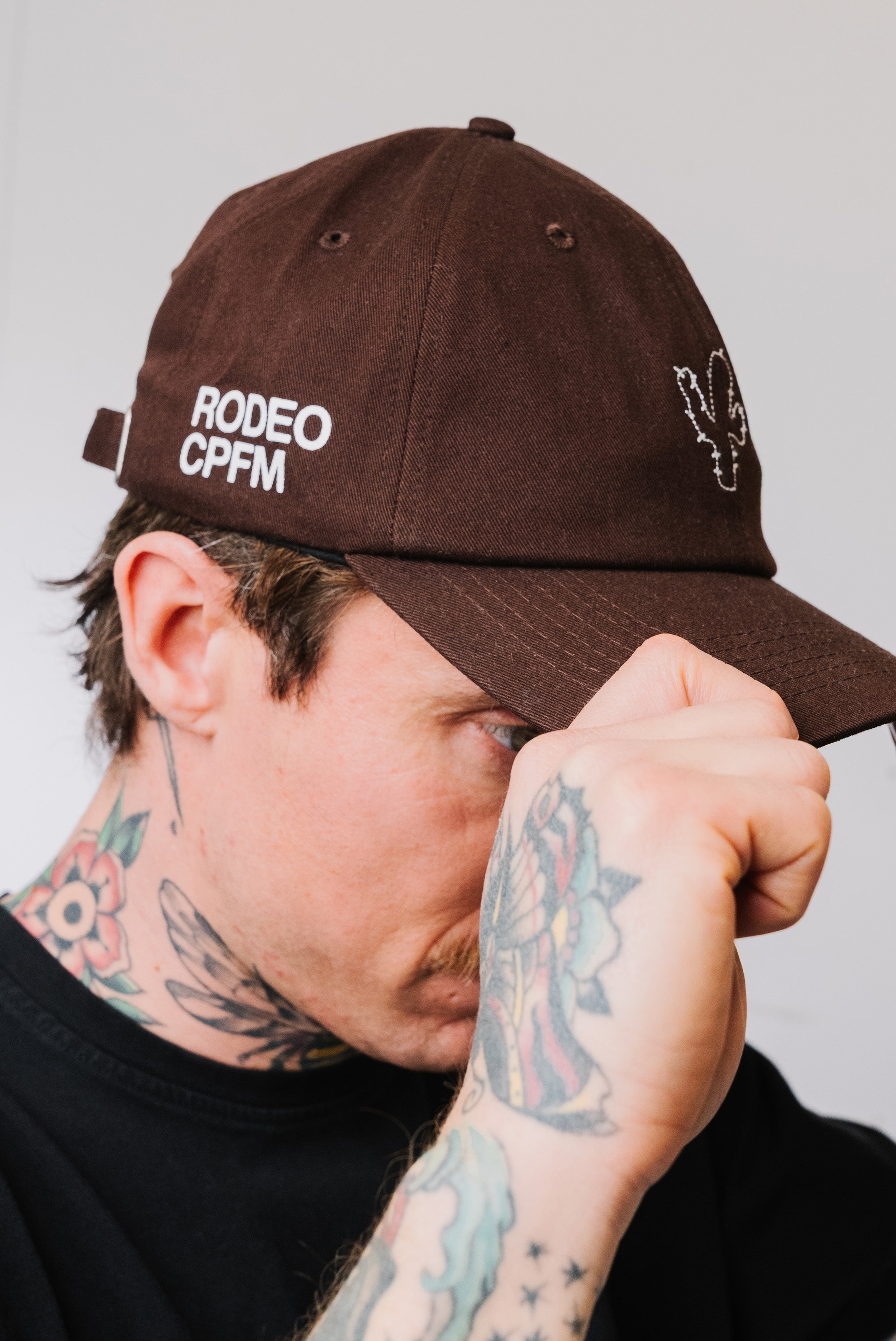 TRAVIS SCOTT RODEO CACTUS LOGO HAT