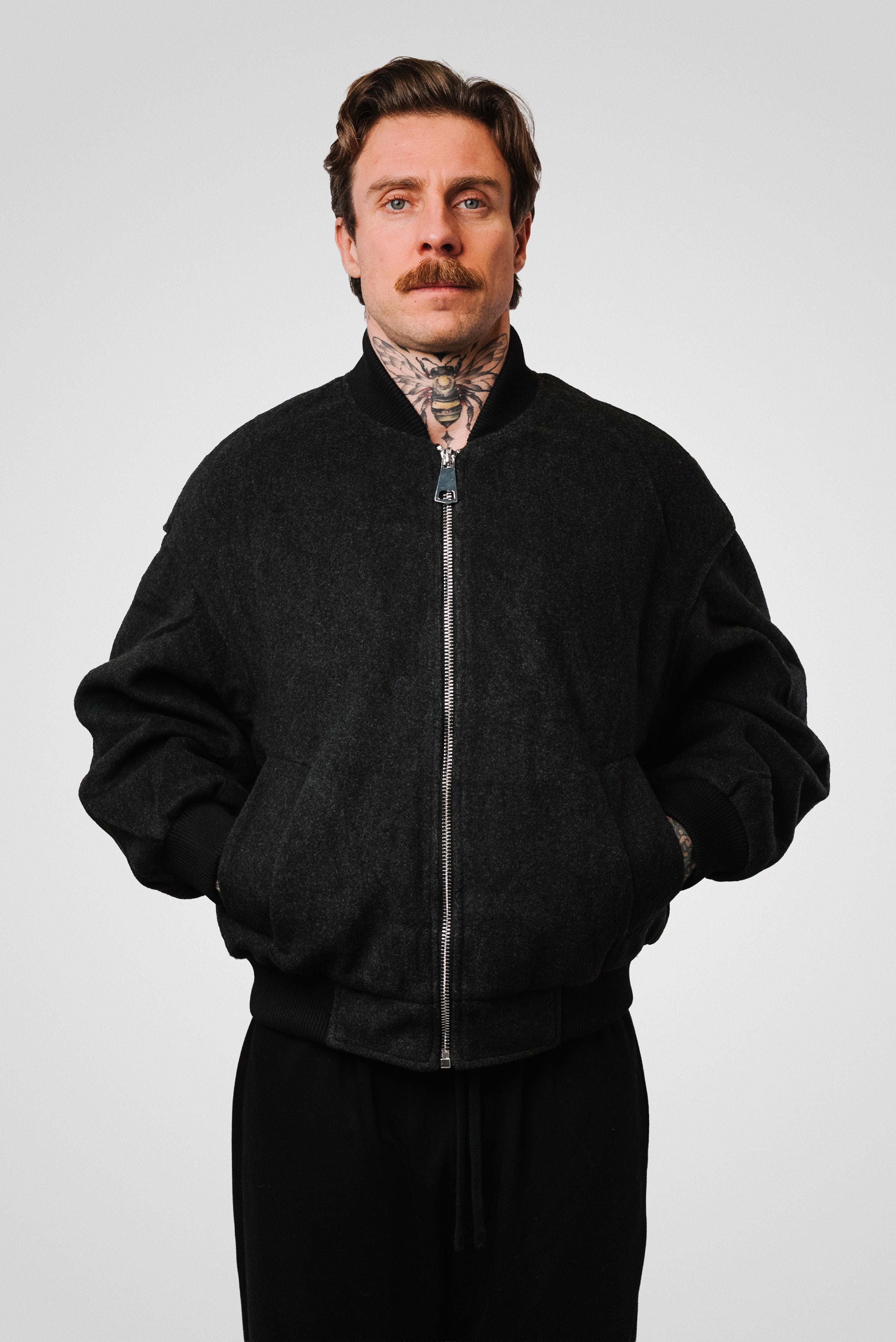 FLANEL BOMBER JACKET - Replacement Brand