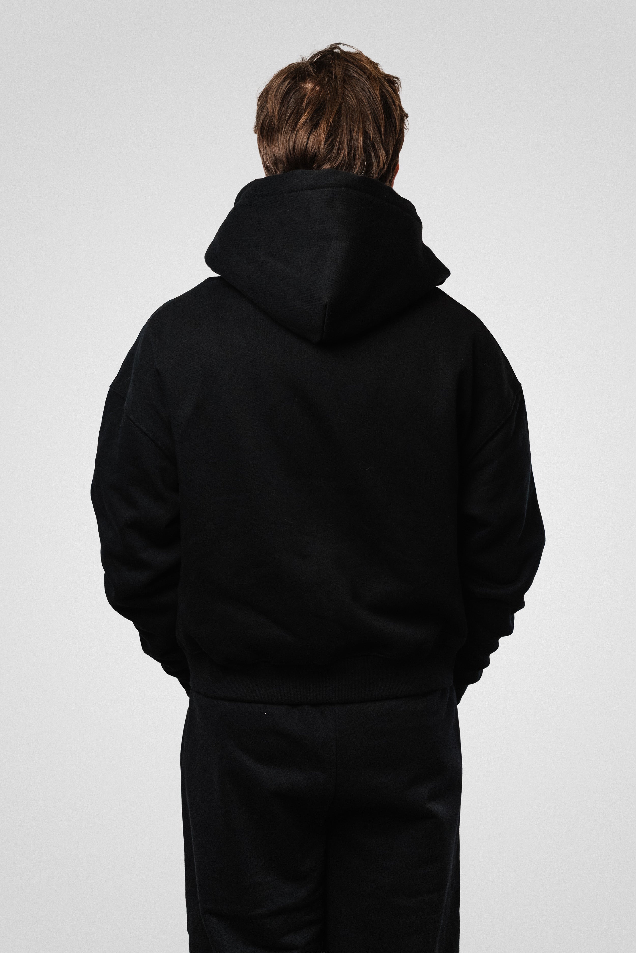 PEARL MASK  DIY ZIP HOODIE BLACK - Noissey Brand