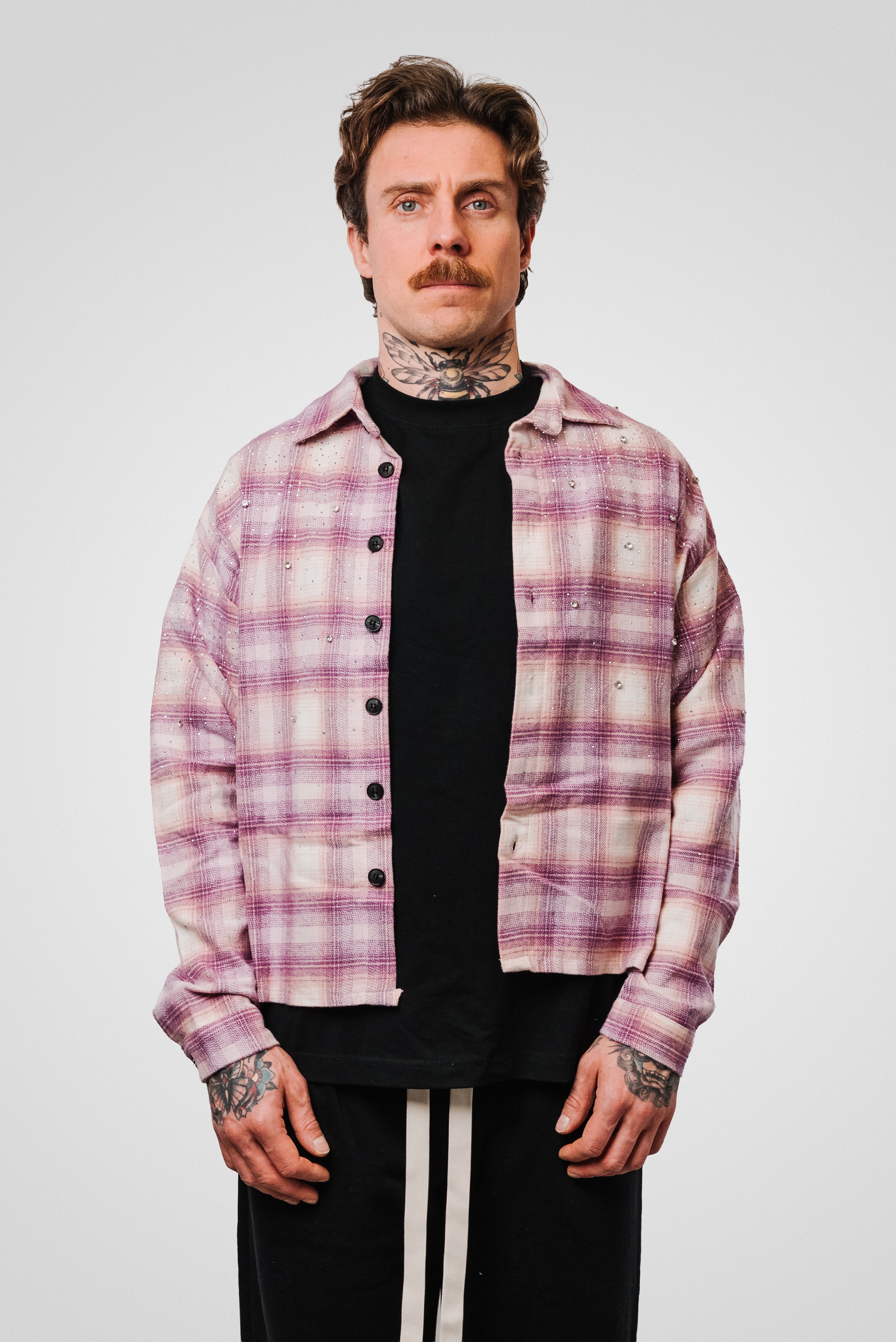 SPARCKLY STRIPED PINK SHIRT - Replacement Brand