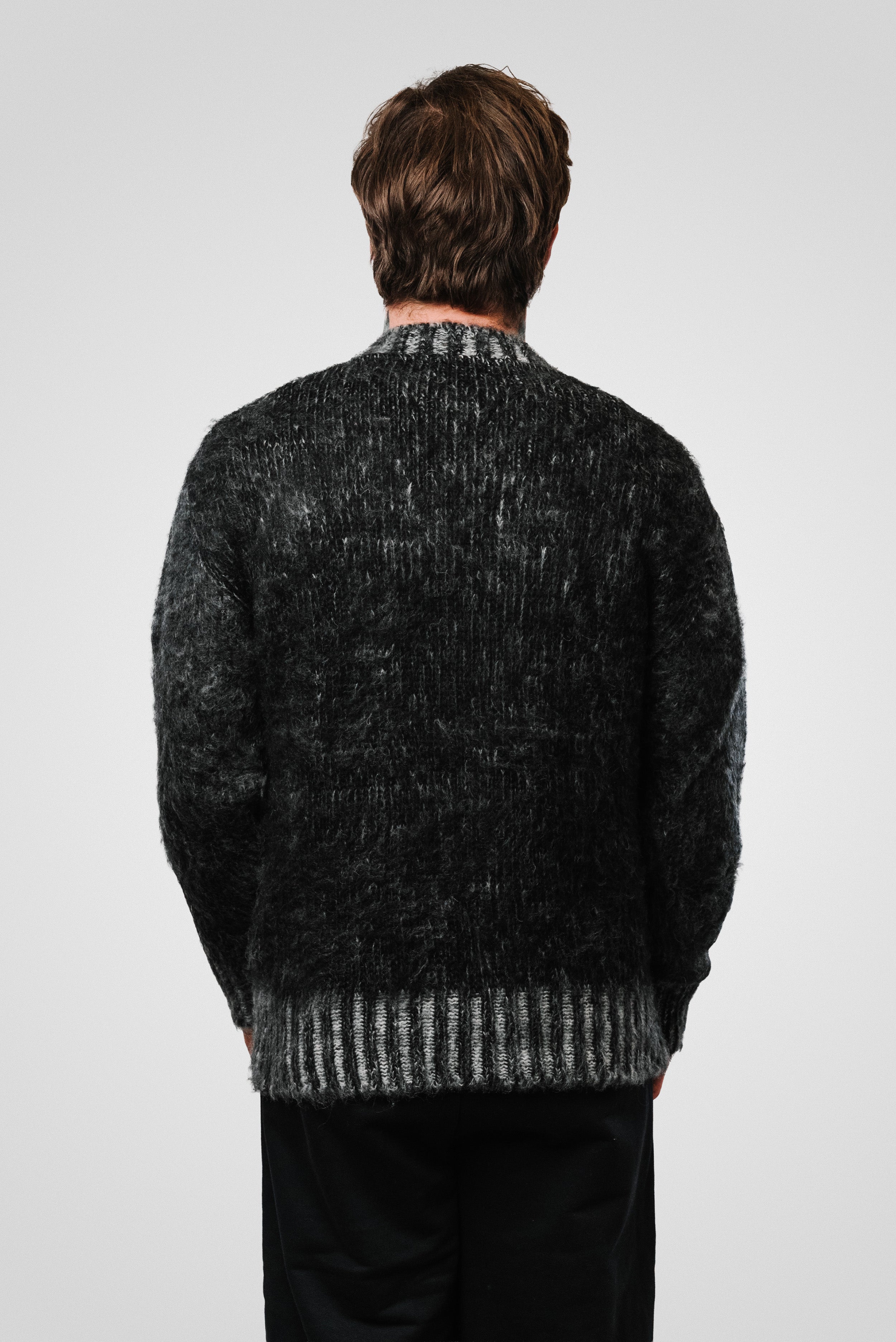 CORTINA BLACK/GREY SWEATER - Replacement Brand