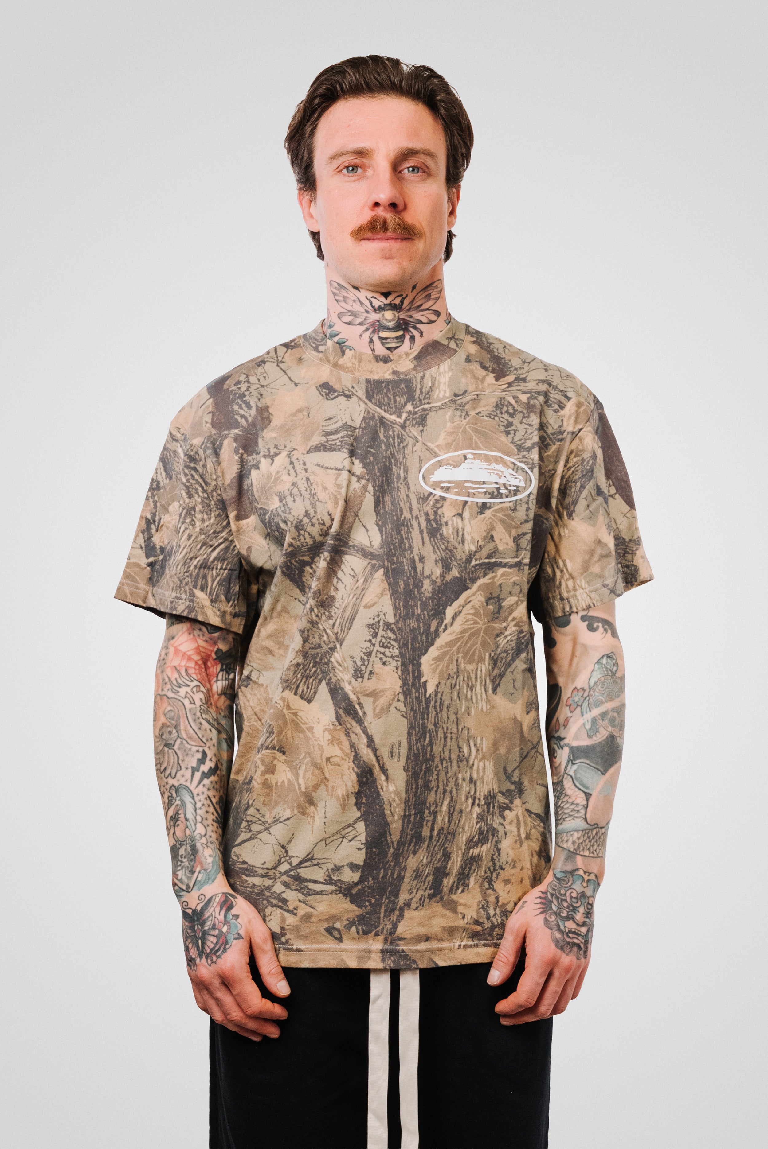 CORTEIZ ISLAND PRINT TEE ARTIC CAMO