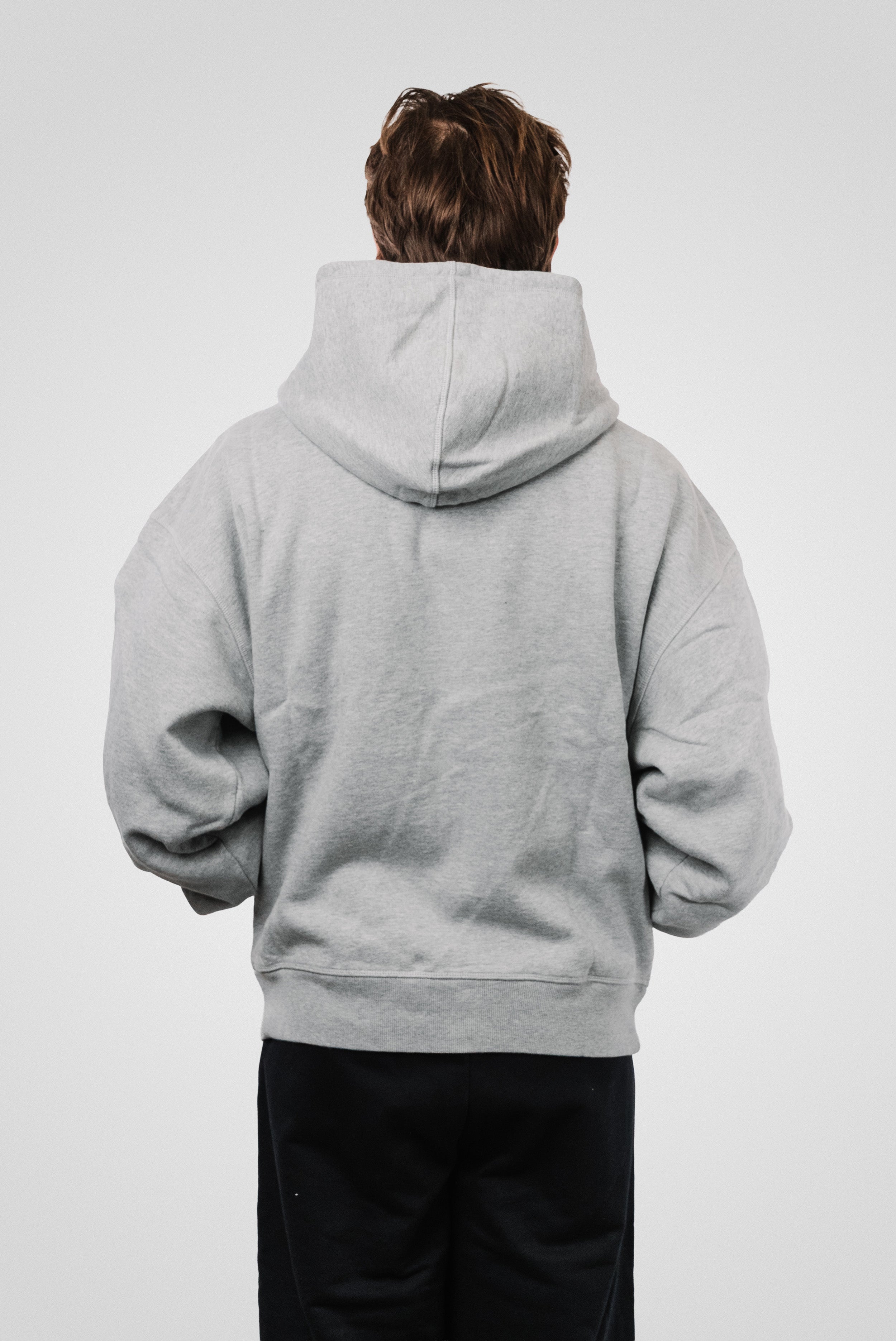 CORTEIZ MINI ISLAND ZIP HOODIE HEATHER GREY