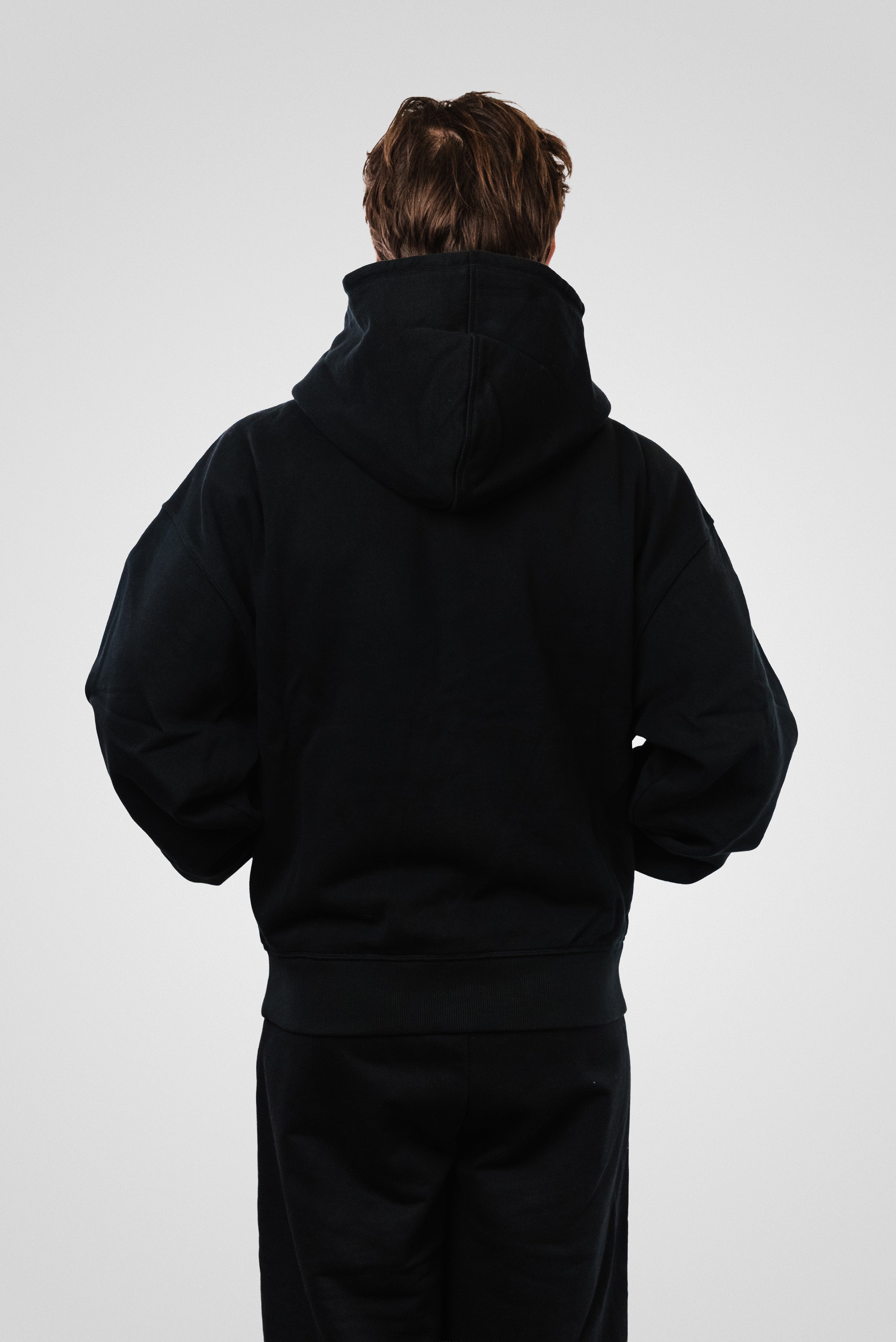 CORTEIZ MINI ISLAND ZIP HOODIE BLACK