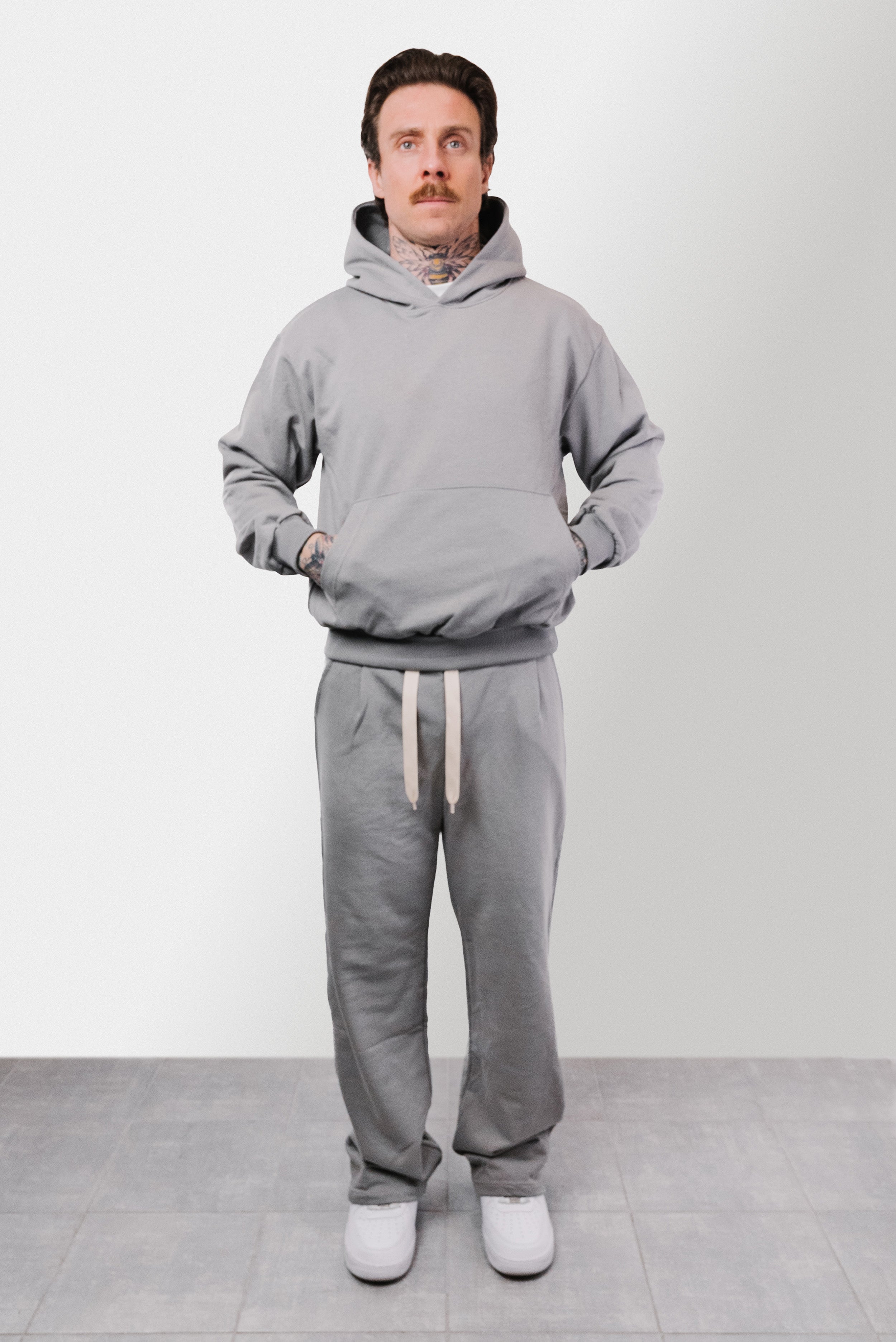 GREY SUMMER TRACKSUIT - Replacement Brand