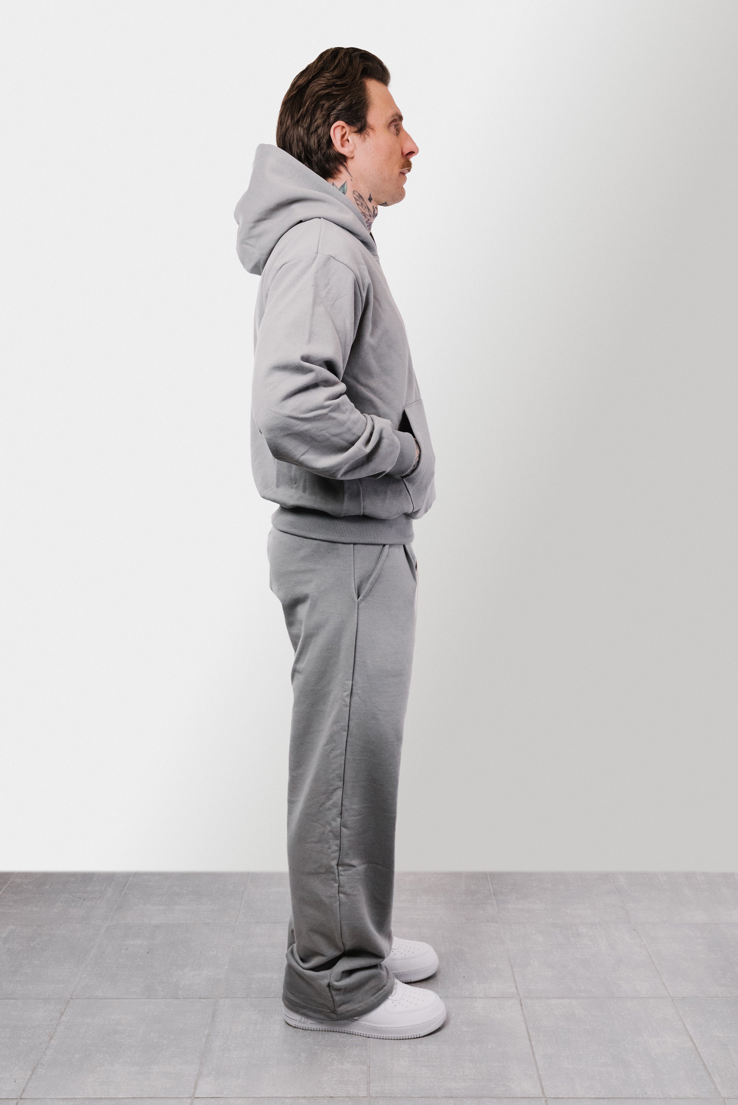 GREY SUMMER TRACKSUIT - Replacement Brand