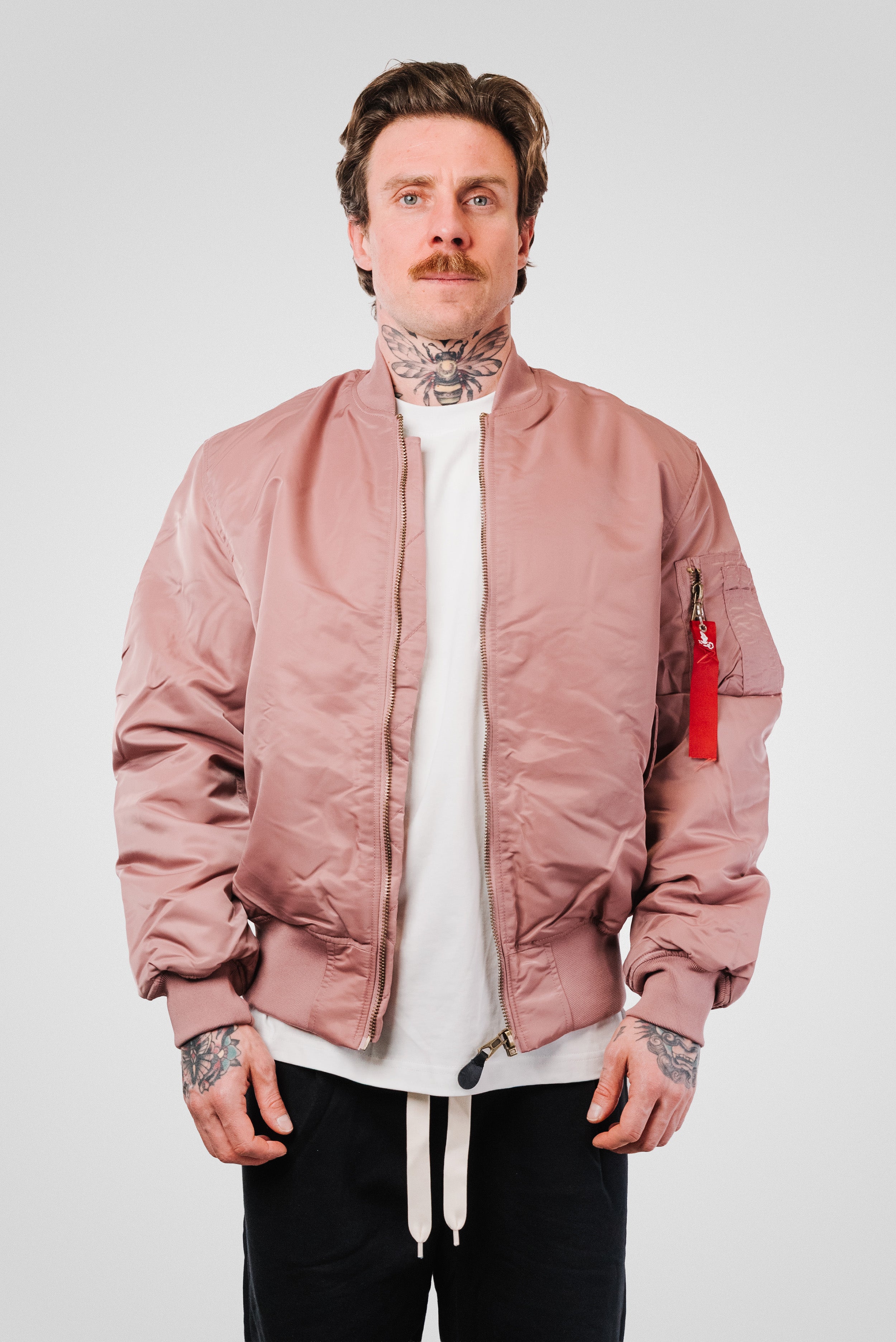 BOMBER JACKET SALMON - Signs Brand