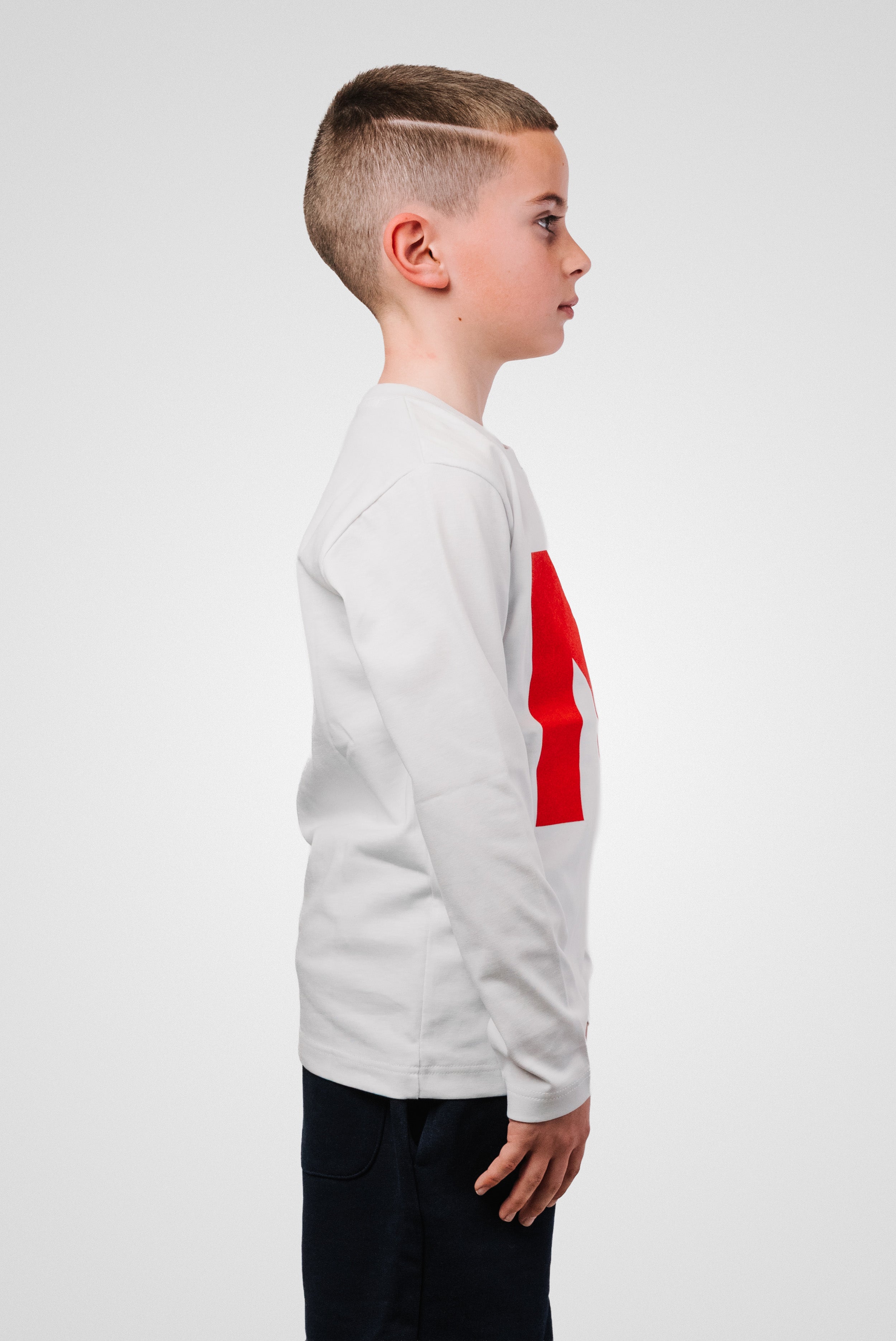 N LOGO RED TEE BABY - Nabu Brand