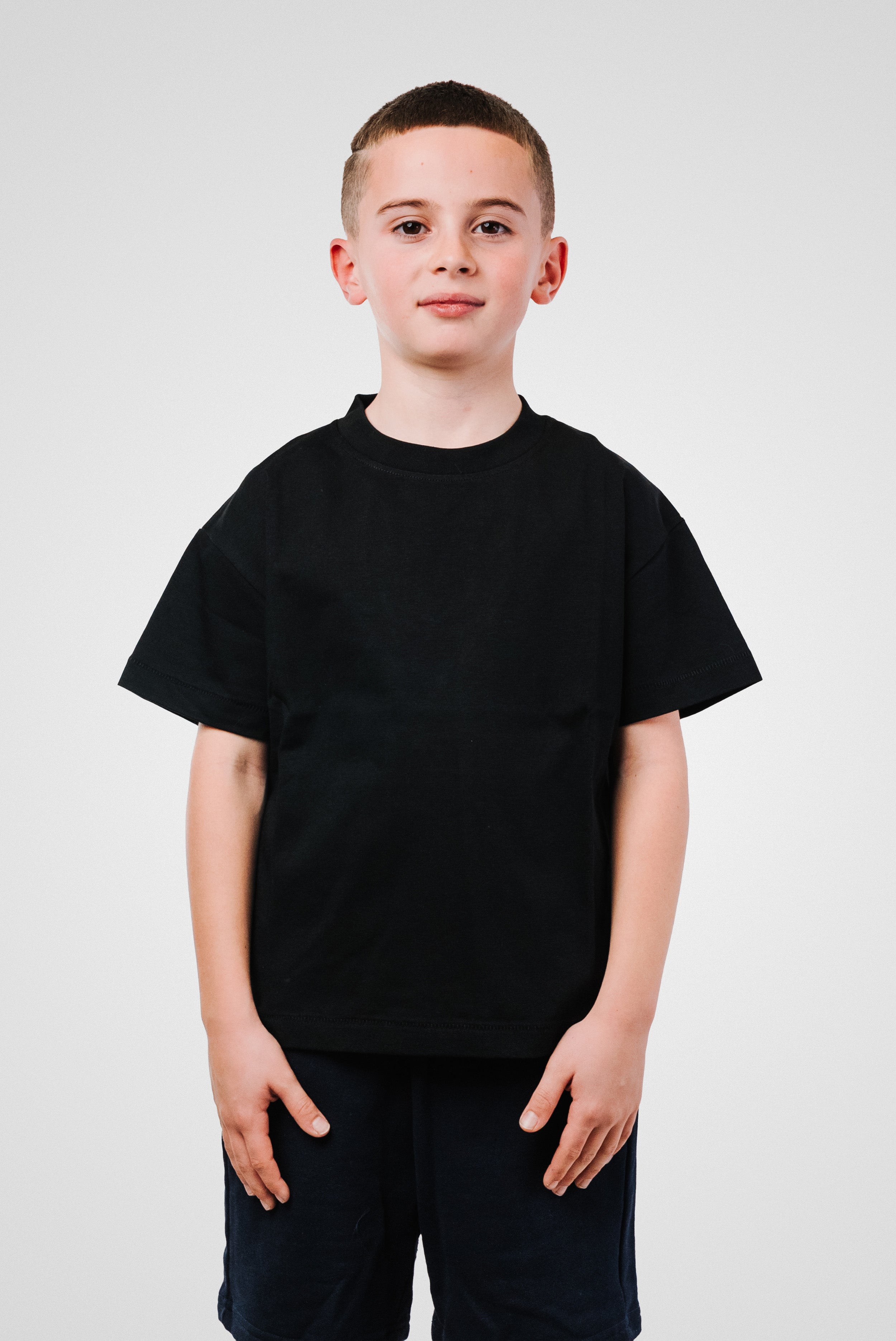 BABY BLACK CLASSIC TEE - Shoebuya Design