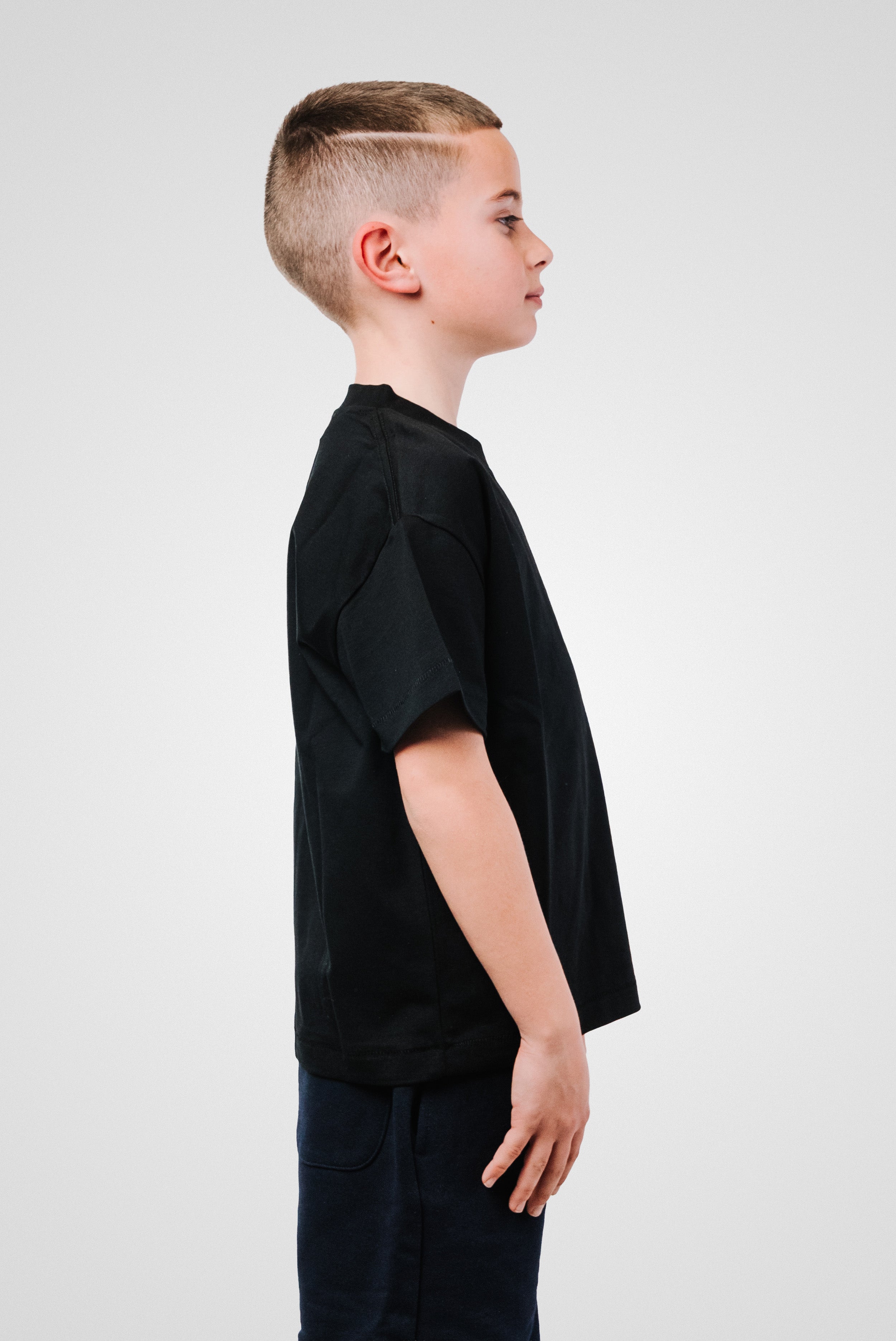 BABY BLACK CLASSIC TEE - Shoebuya Design