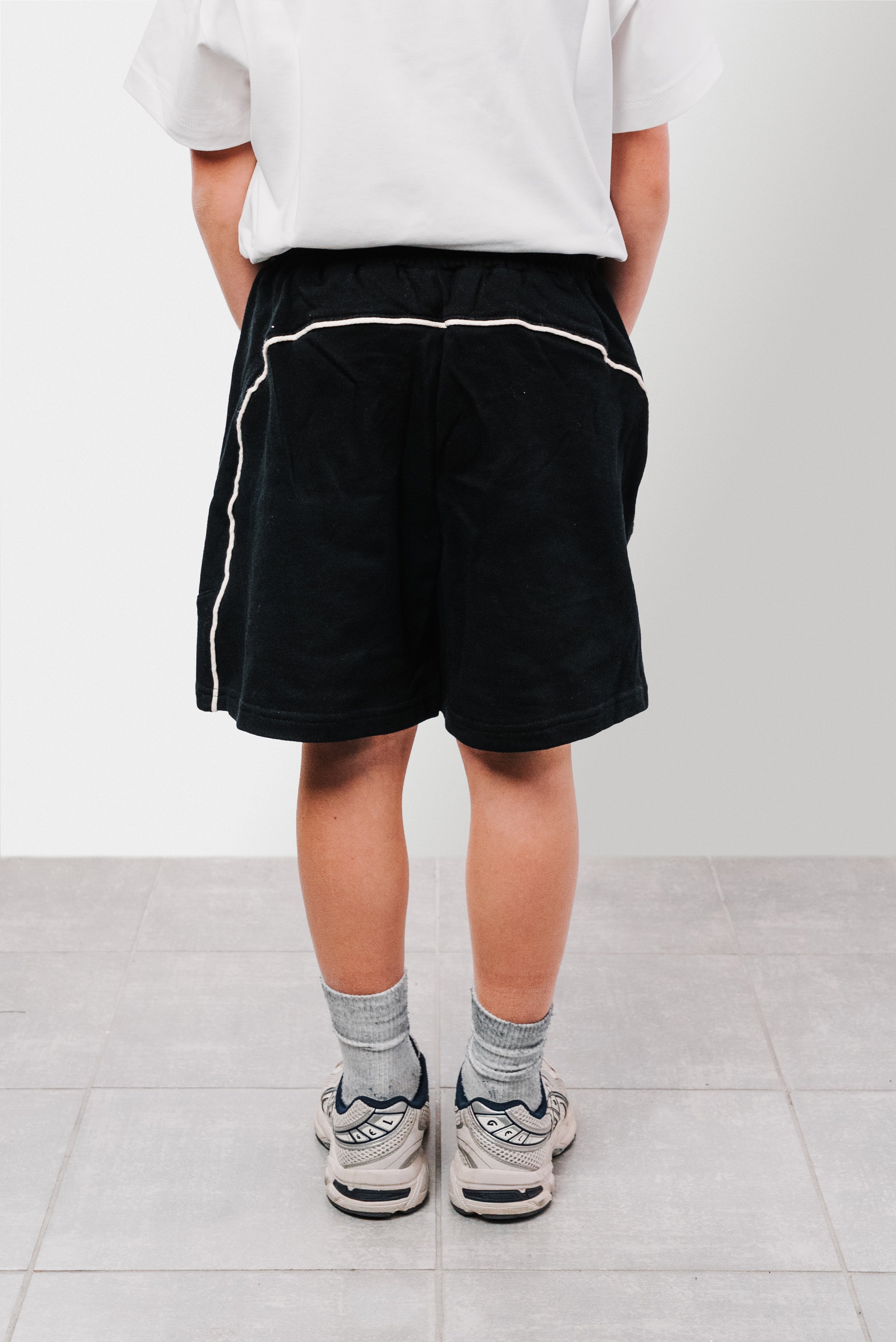 BABY BLACK CLASSIC SHORTS - Shoebuya Design