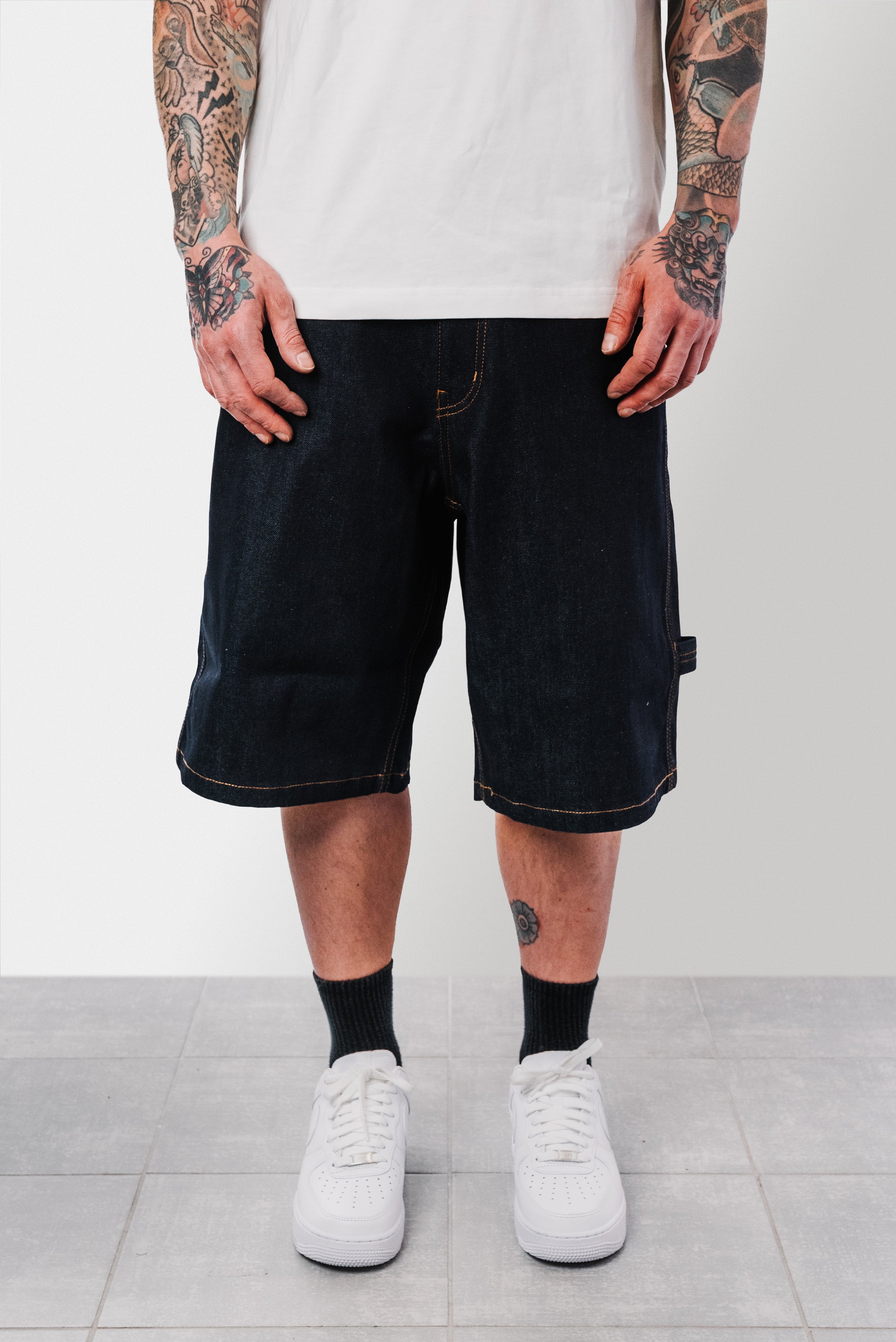 CARPENTER DENIM JORTS - Xlarge Brand
