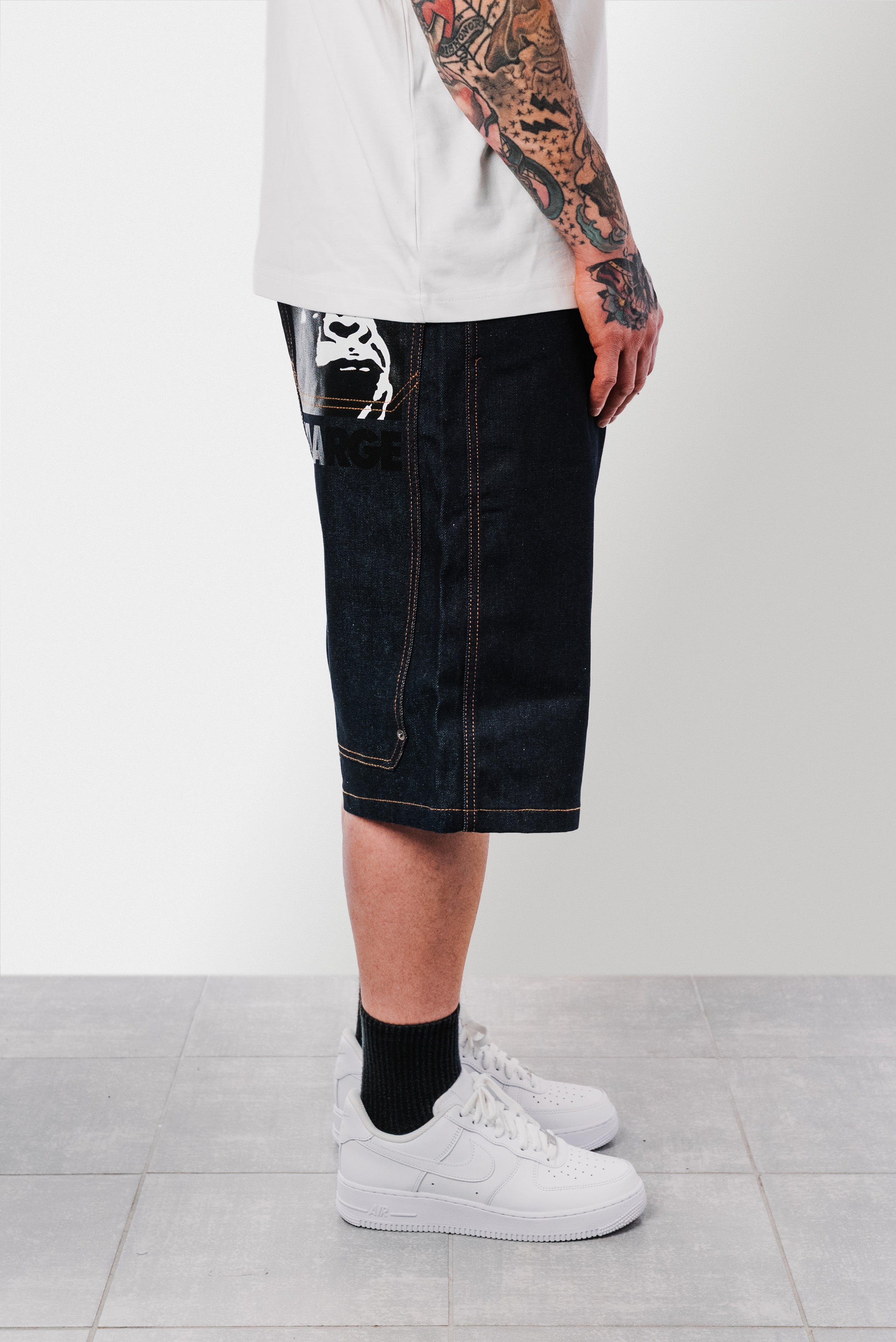 CARPENTER DENIM JORTS - Xlarge Brand