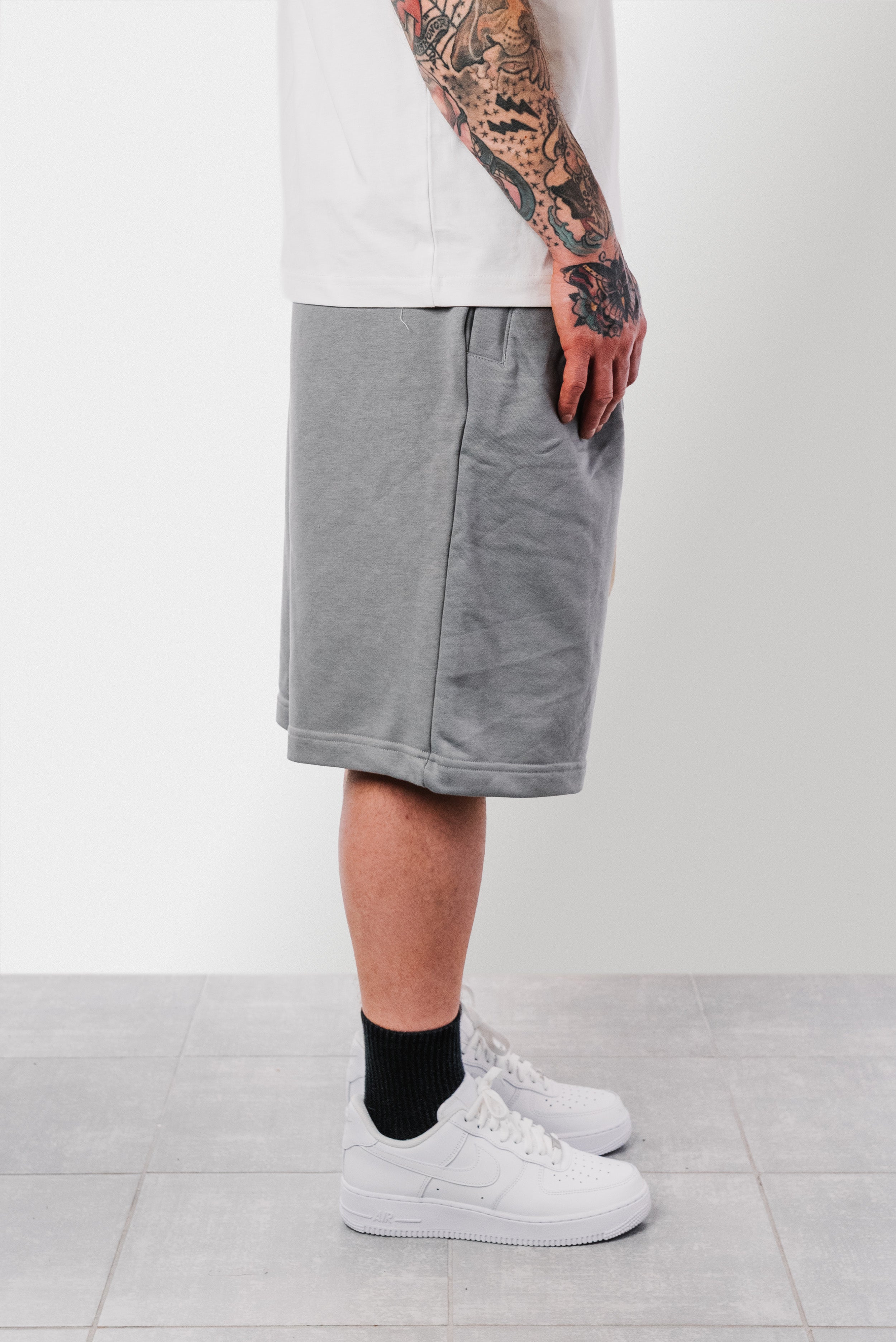 OVERSIZED SHORTS GREY  - Replacement Brand