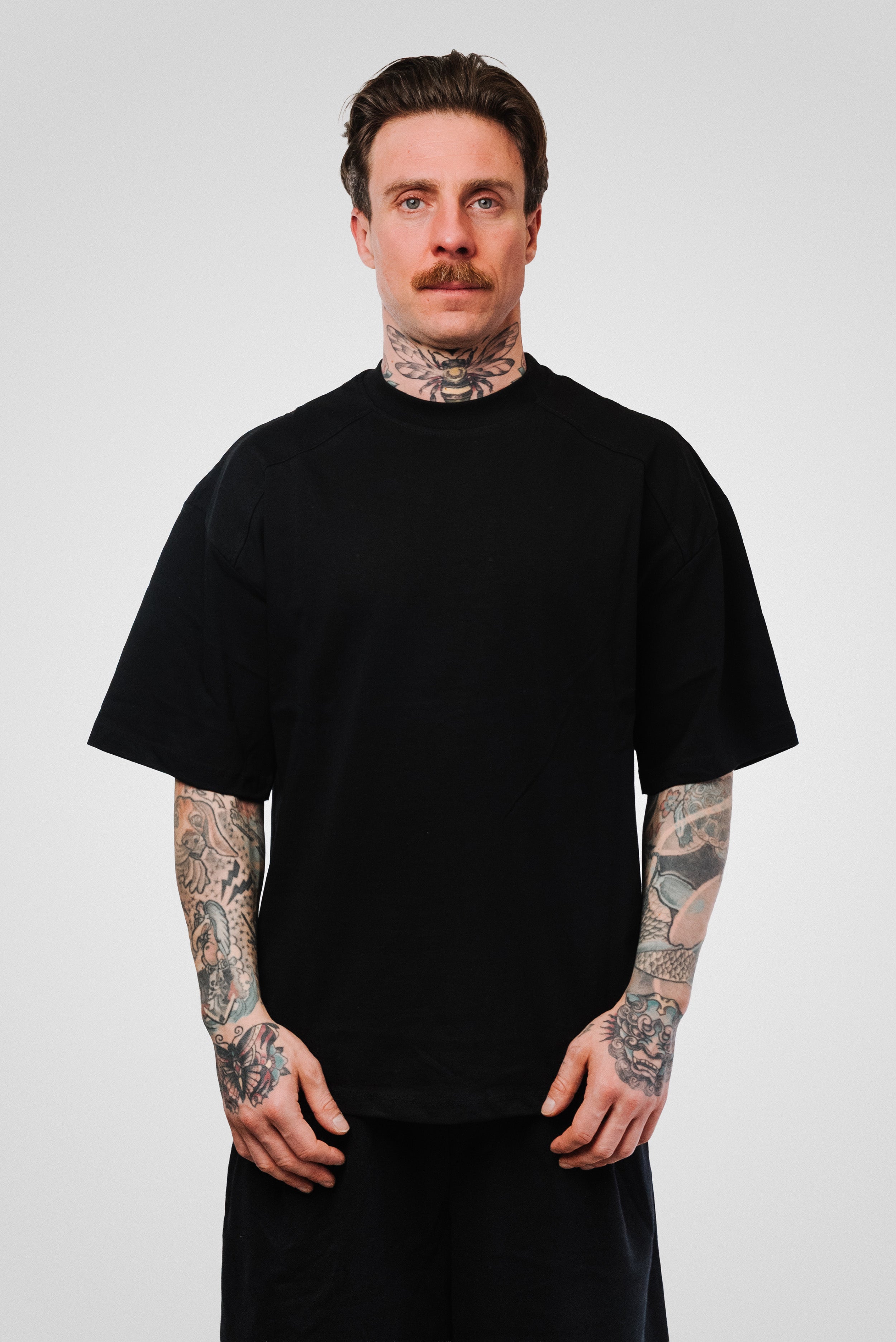 YES WASHED BLACK TEE - Replacement Brand