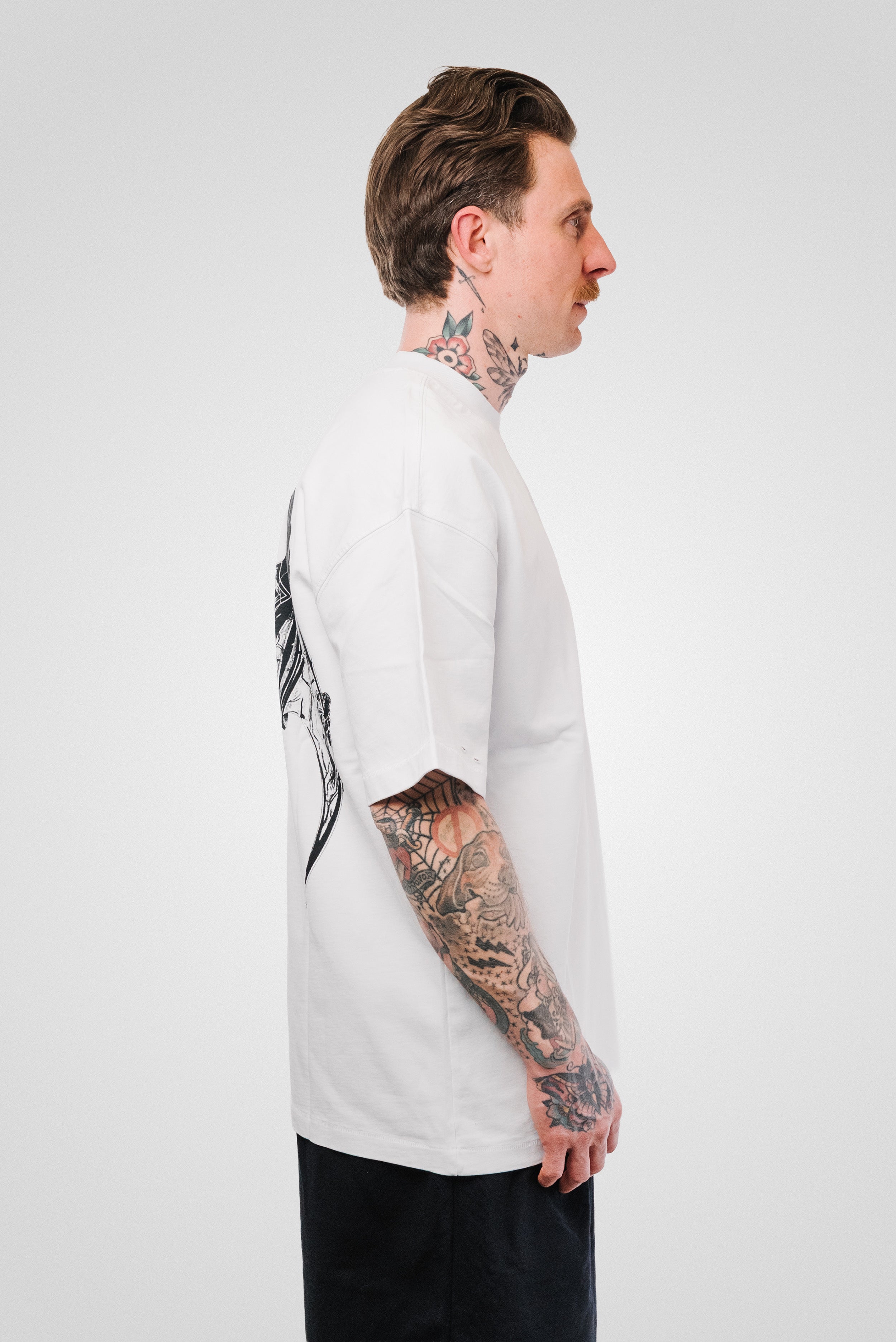 WINGS TEE WHITE - QYB