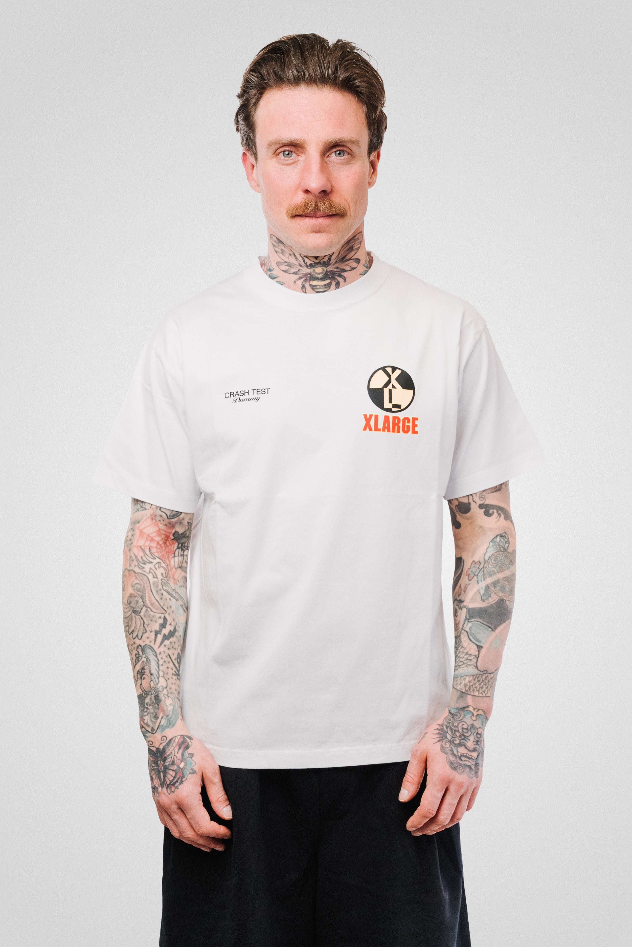 CRASH TEST S/S TEE WHITE - Xlarge Brand