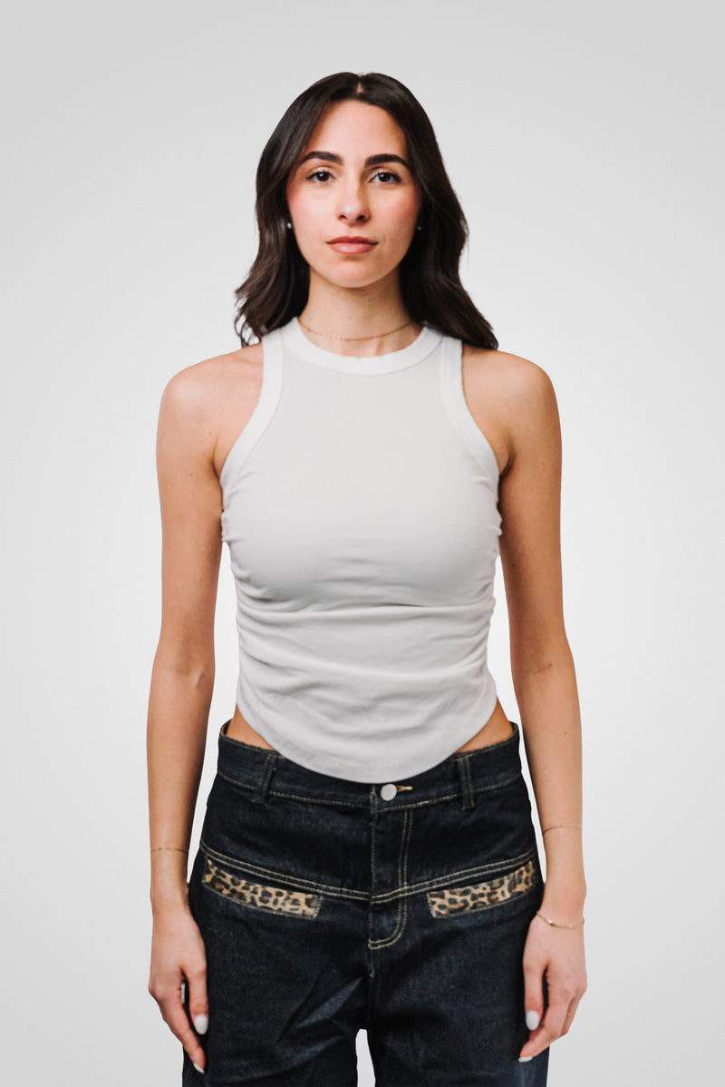 THE TANK TOP WOMEN WHITE - TheDoubleE