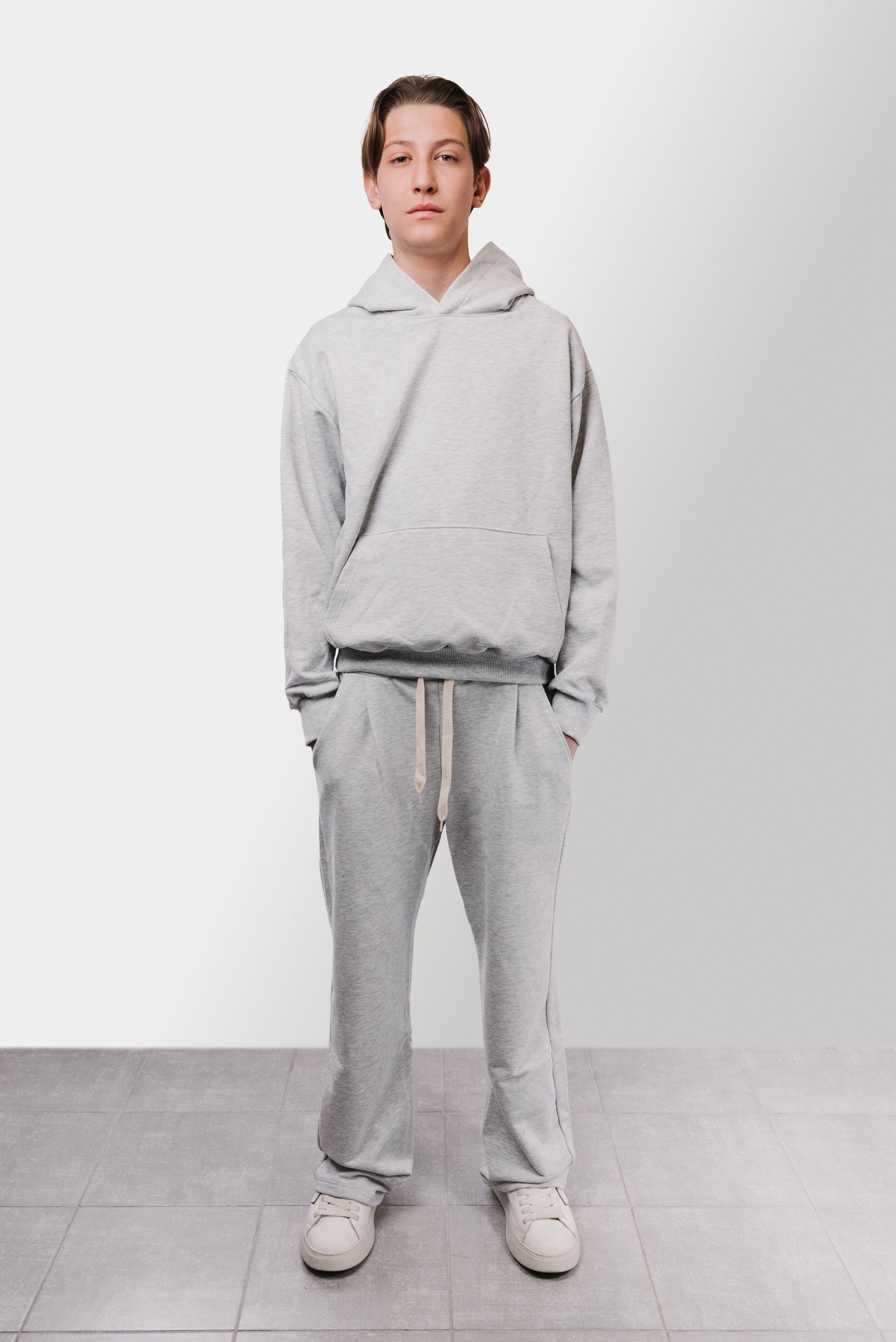 LIGHT GREY SUMMER TRACKSUIT  BABY - Replacement Brand