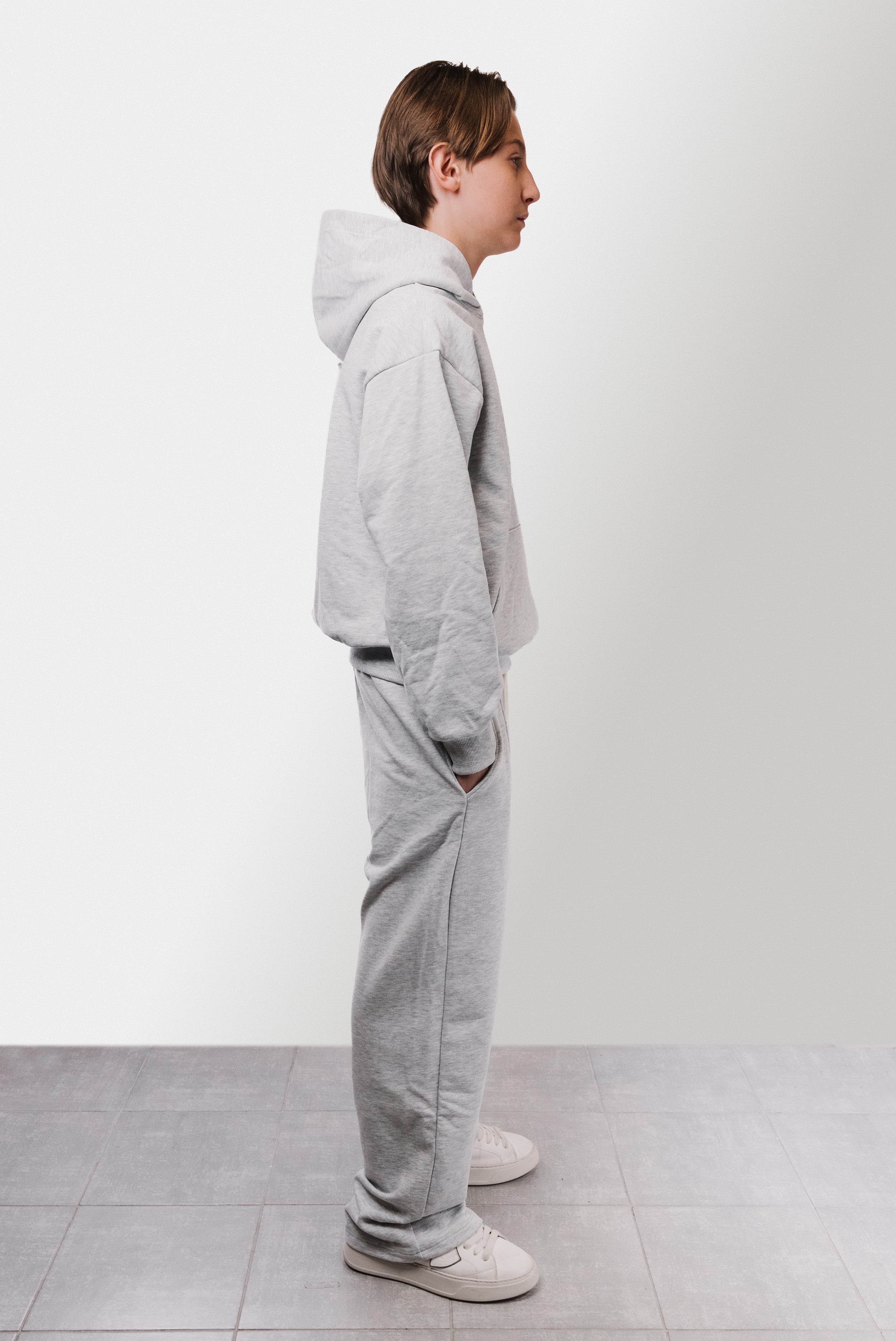 LIGHT GREY SUMMER TRACKSUIT  BABY - Replacement Brand