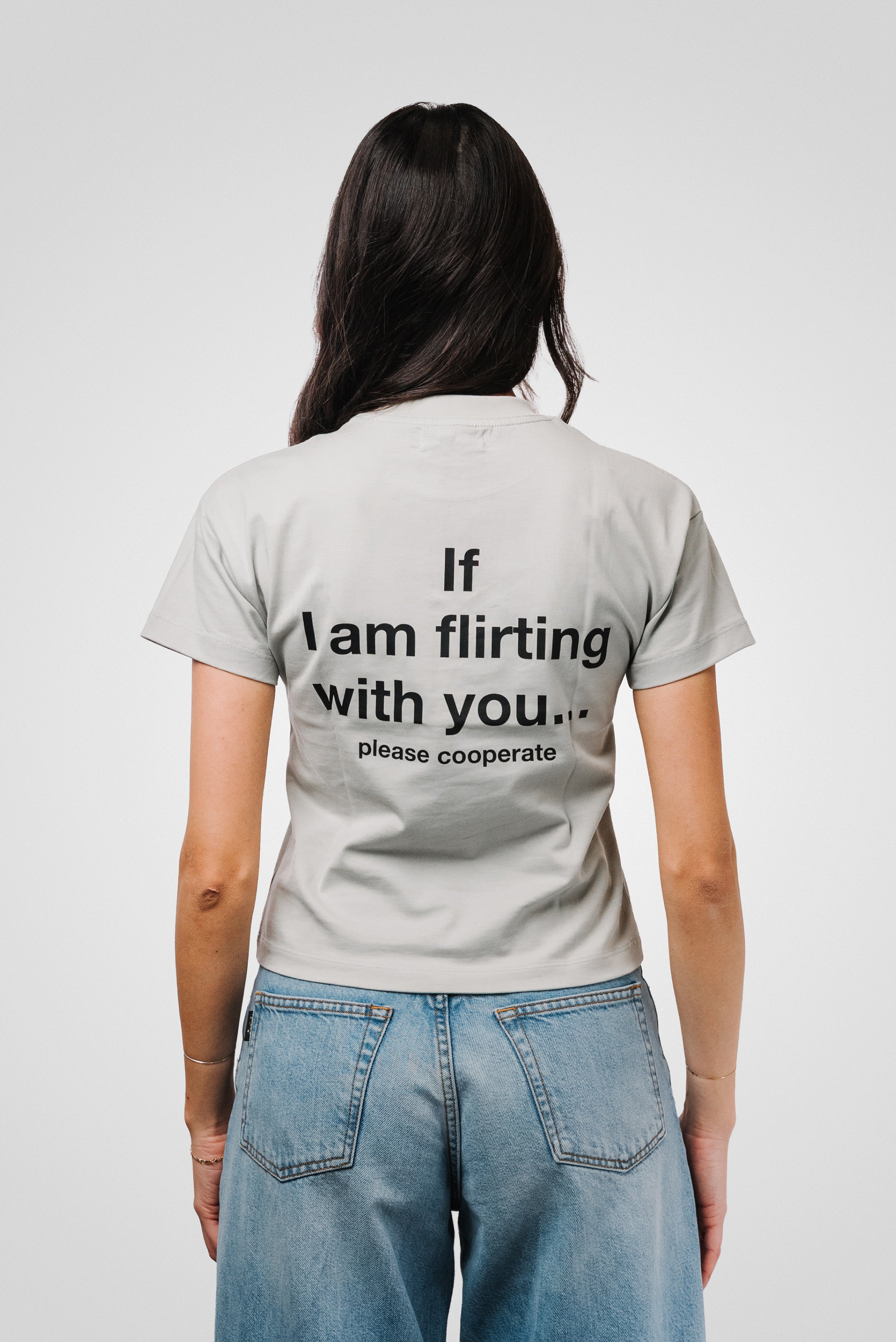 FLIRTING WOMEN MINT TEE - TheDoubleE
