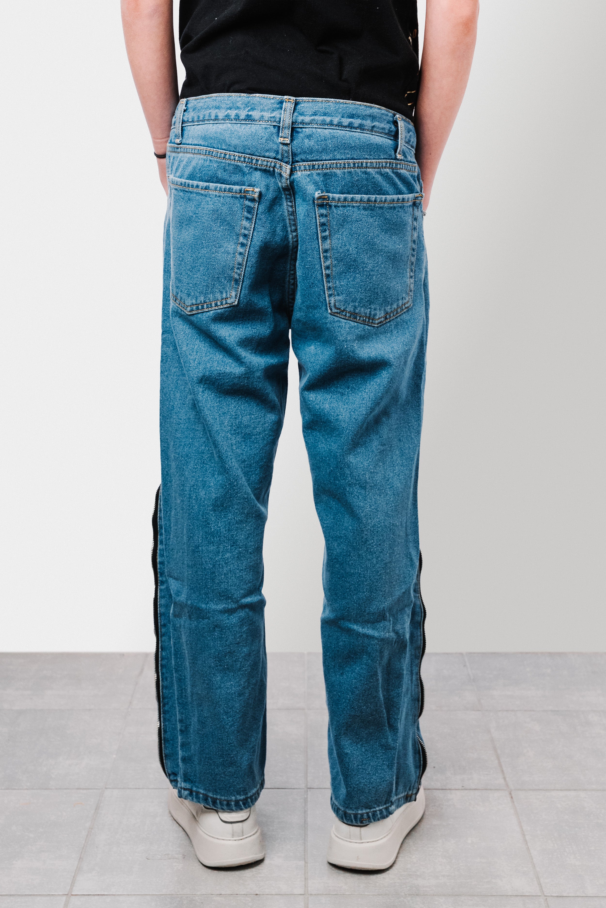 FULL ZIP BLUE JEANS BABY - Shoebuya Design