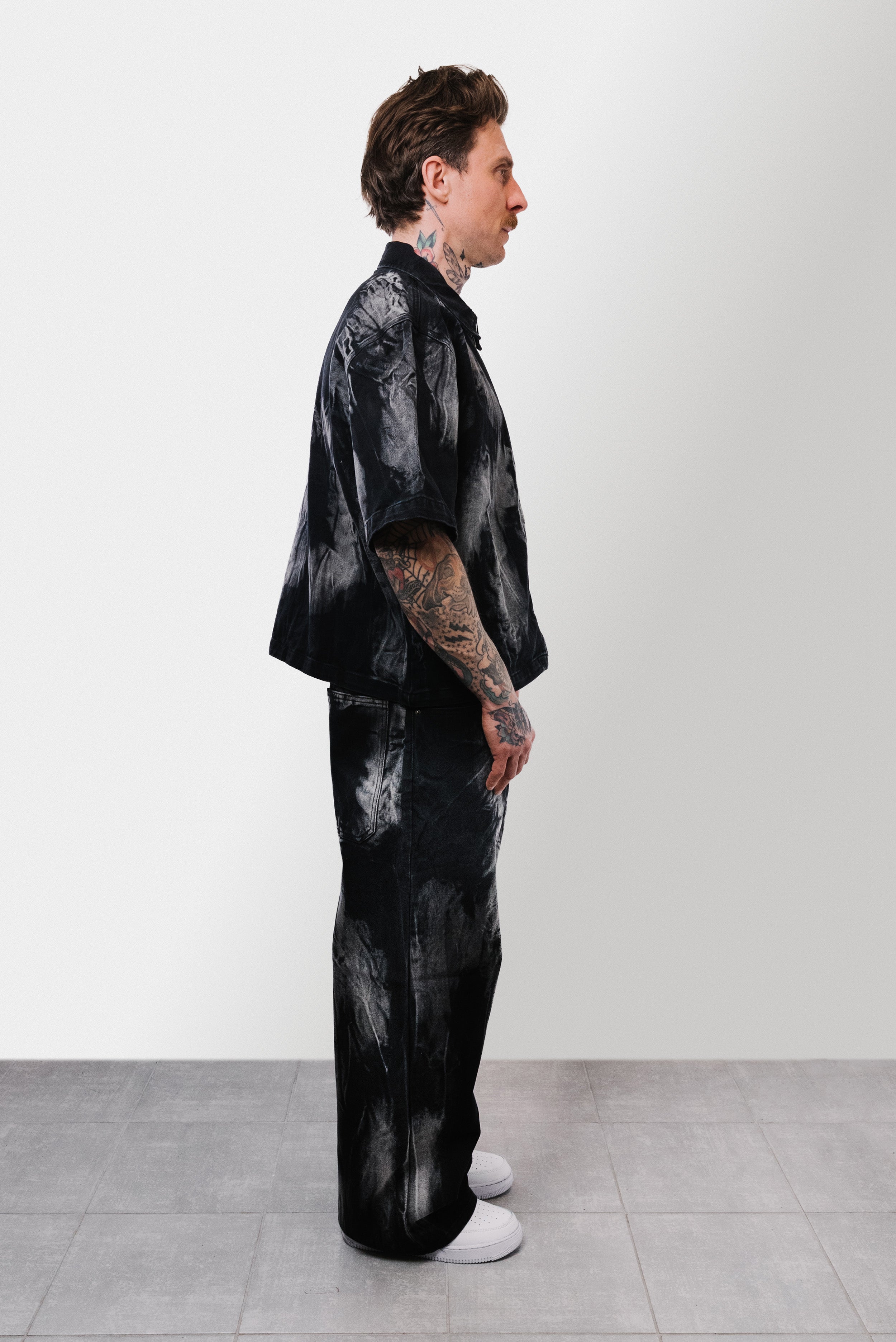 FADED AWAY BLACK DENIM SUIT - Replacement Brand