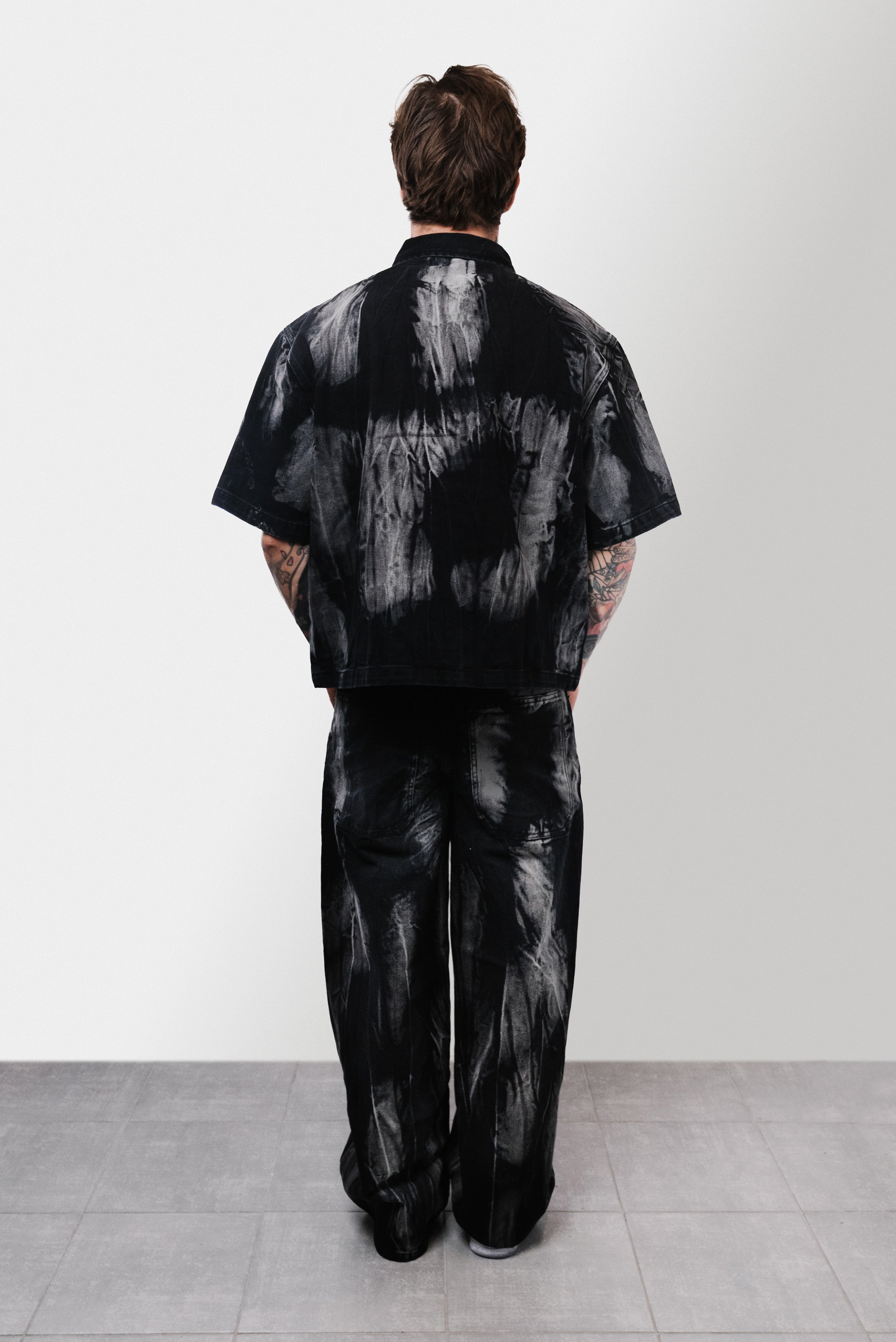 FADED AWAY BLACK DENIM SUIT - Replacement Brand