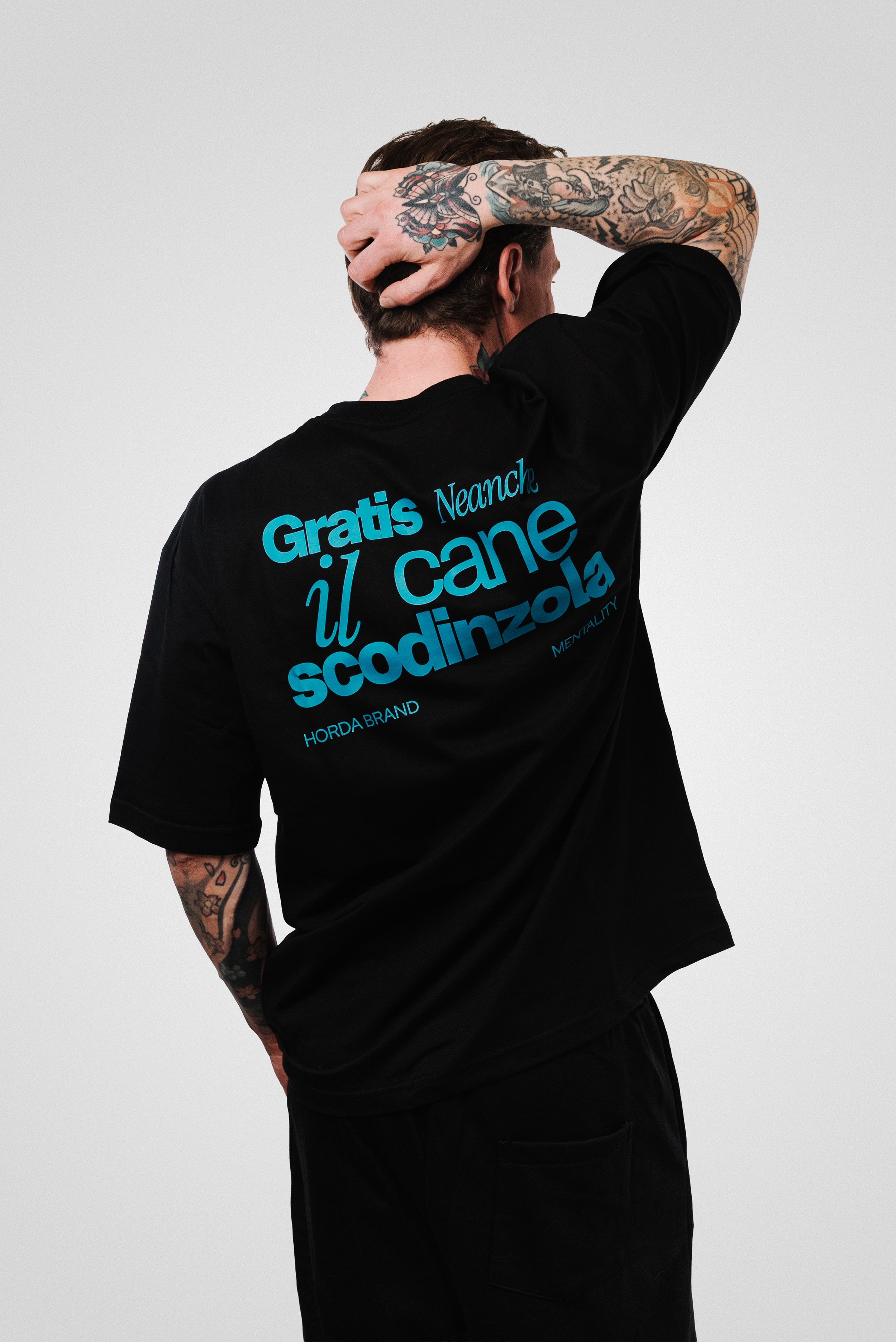 GRATIS TEE BLACK/TIFFANY - Horda Brand
