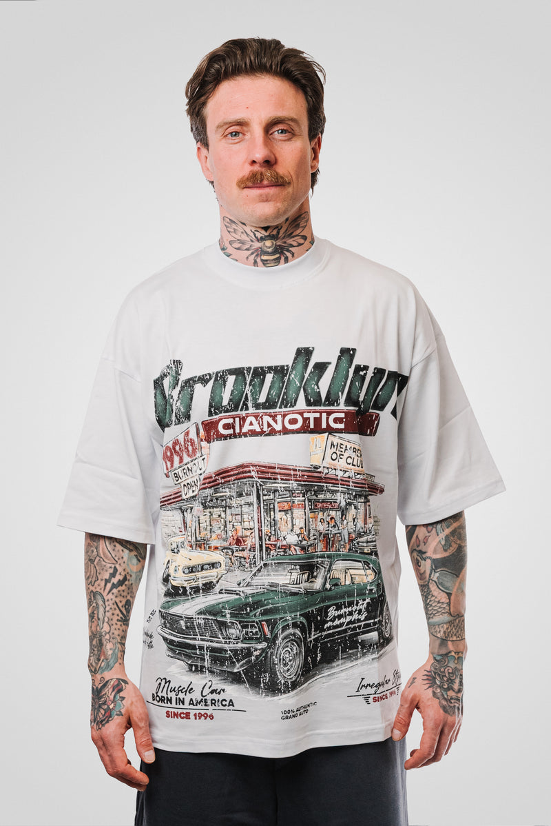BROOKLYN WHITE TEE