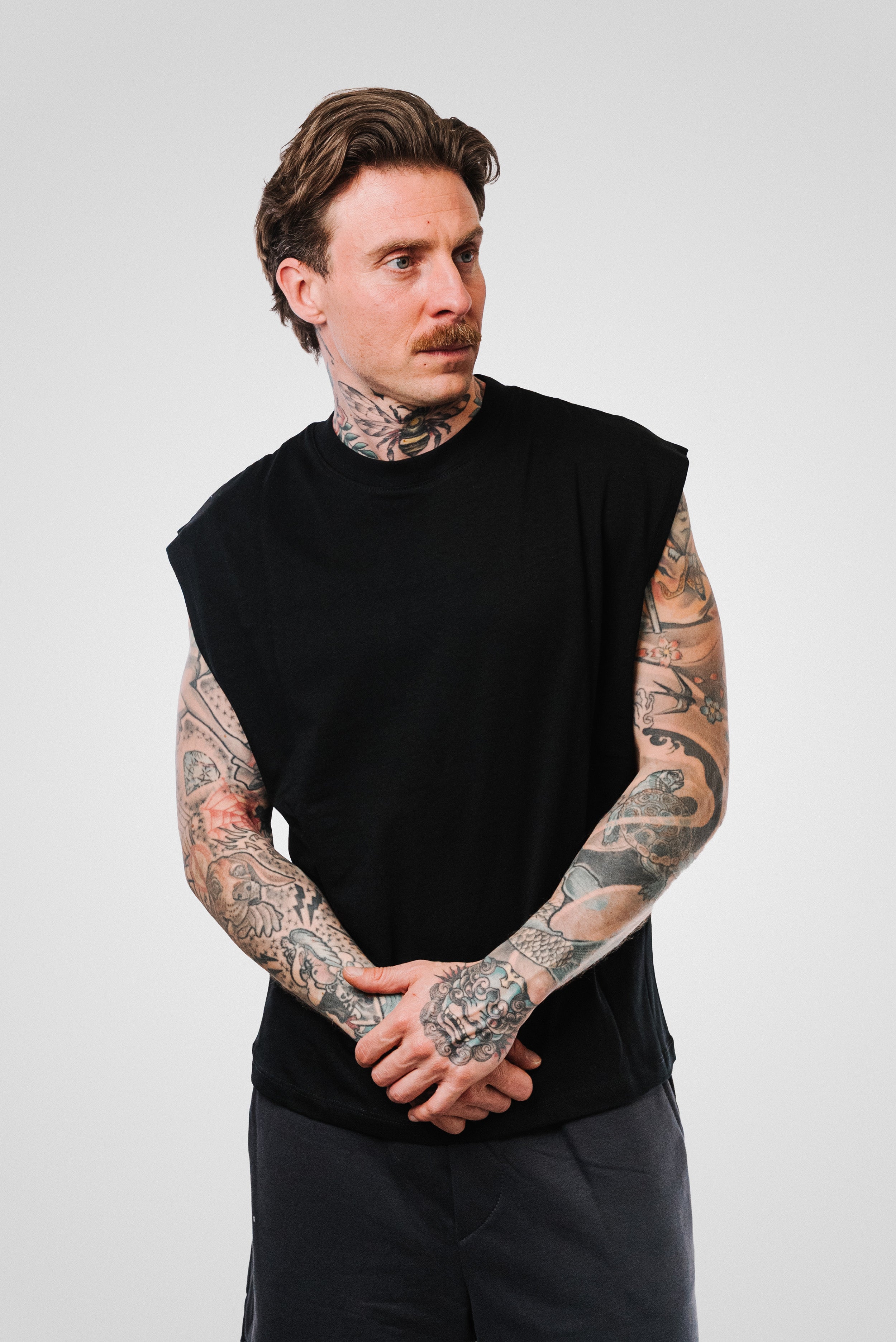 COME TI SOFFRO UNDERSHIRT TEE BLACK - Replacement Brand