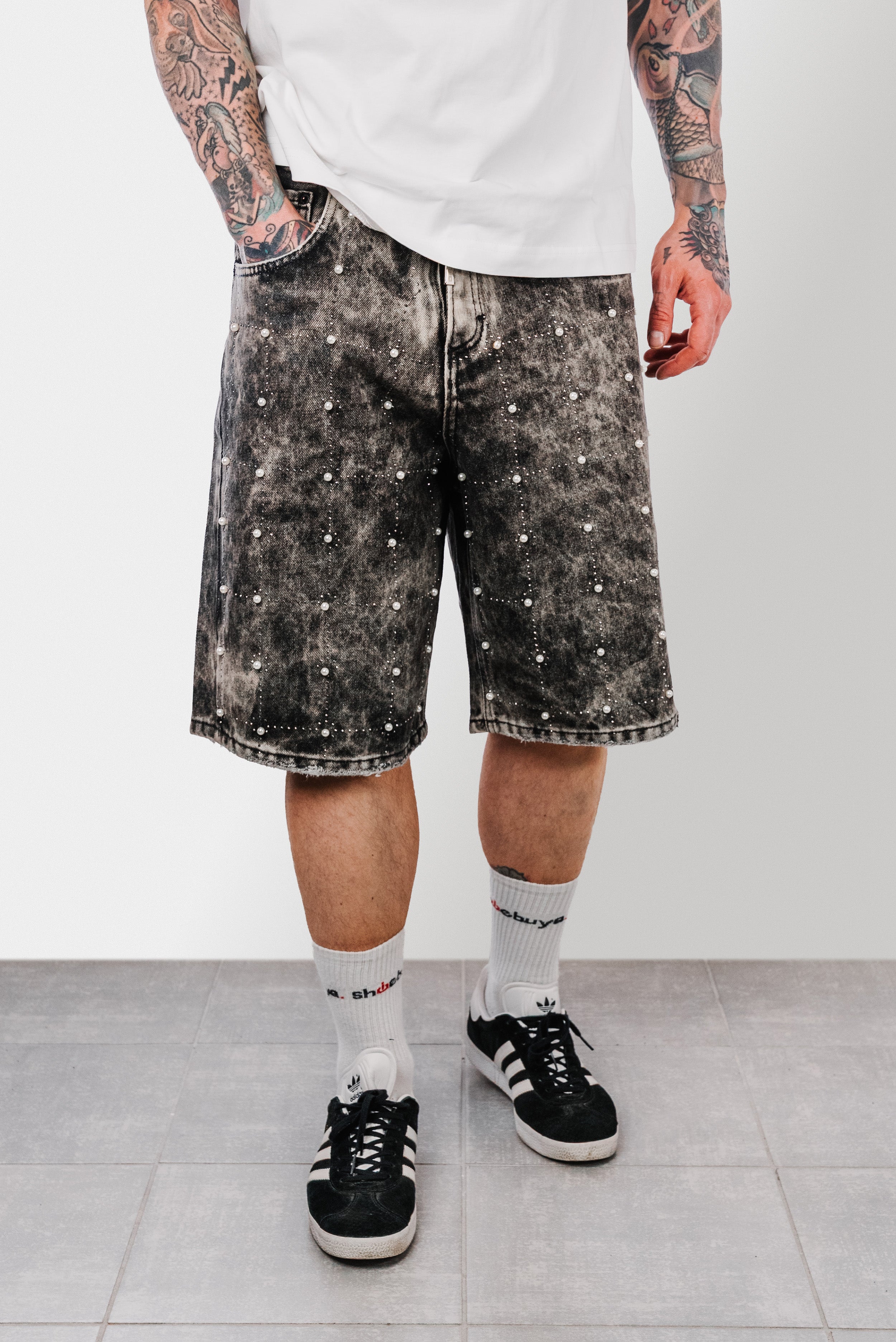 BAGGY CR CROSS BLACK SHORTS