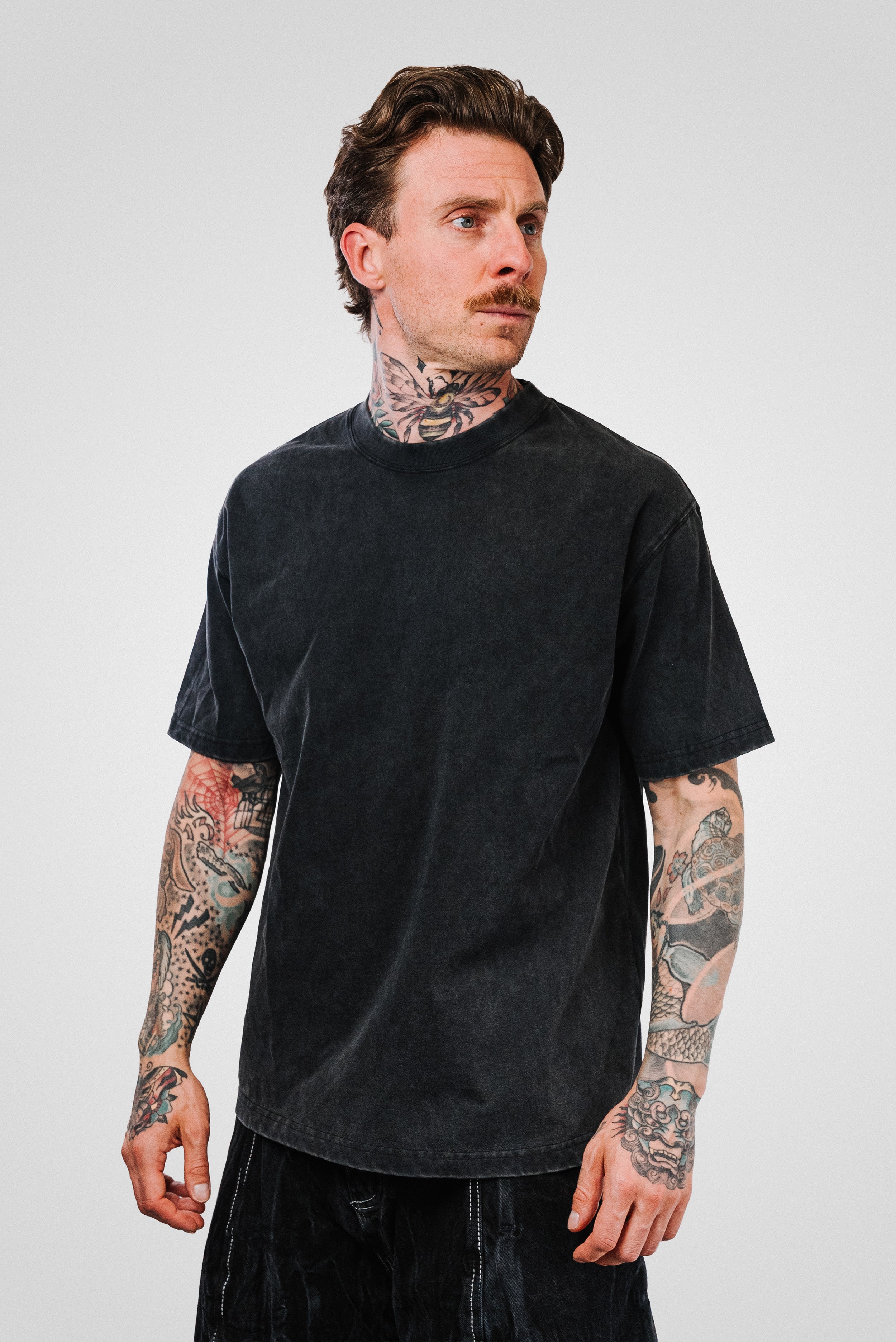 LOGO DARK GREY TEE - Signs Brand