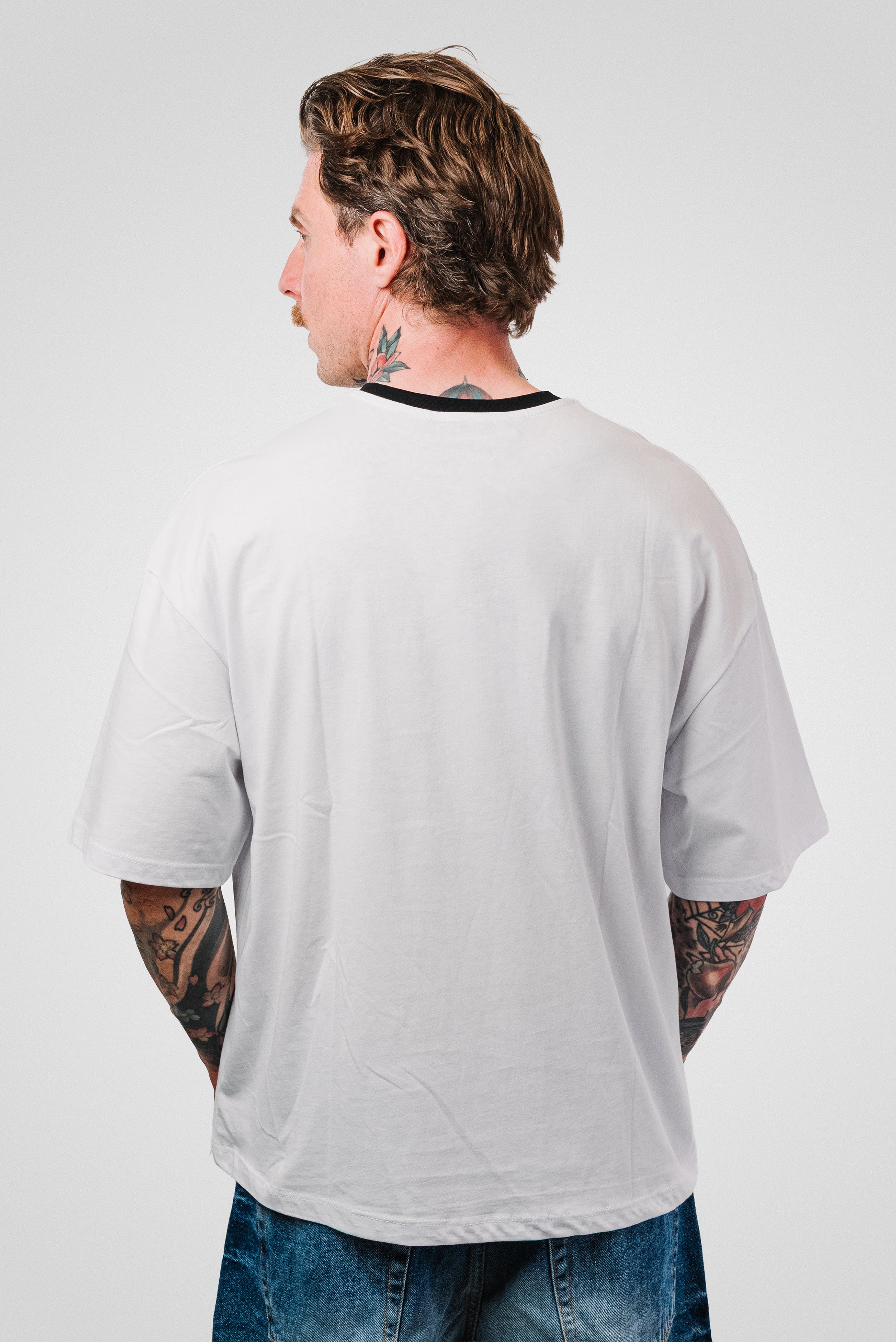 68 LOGO WHITE JERSEY TEE - Replacement Brand
