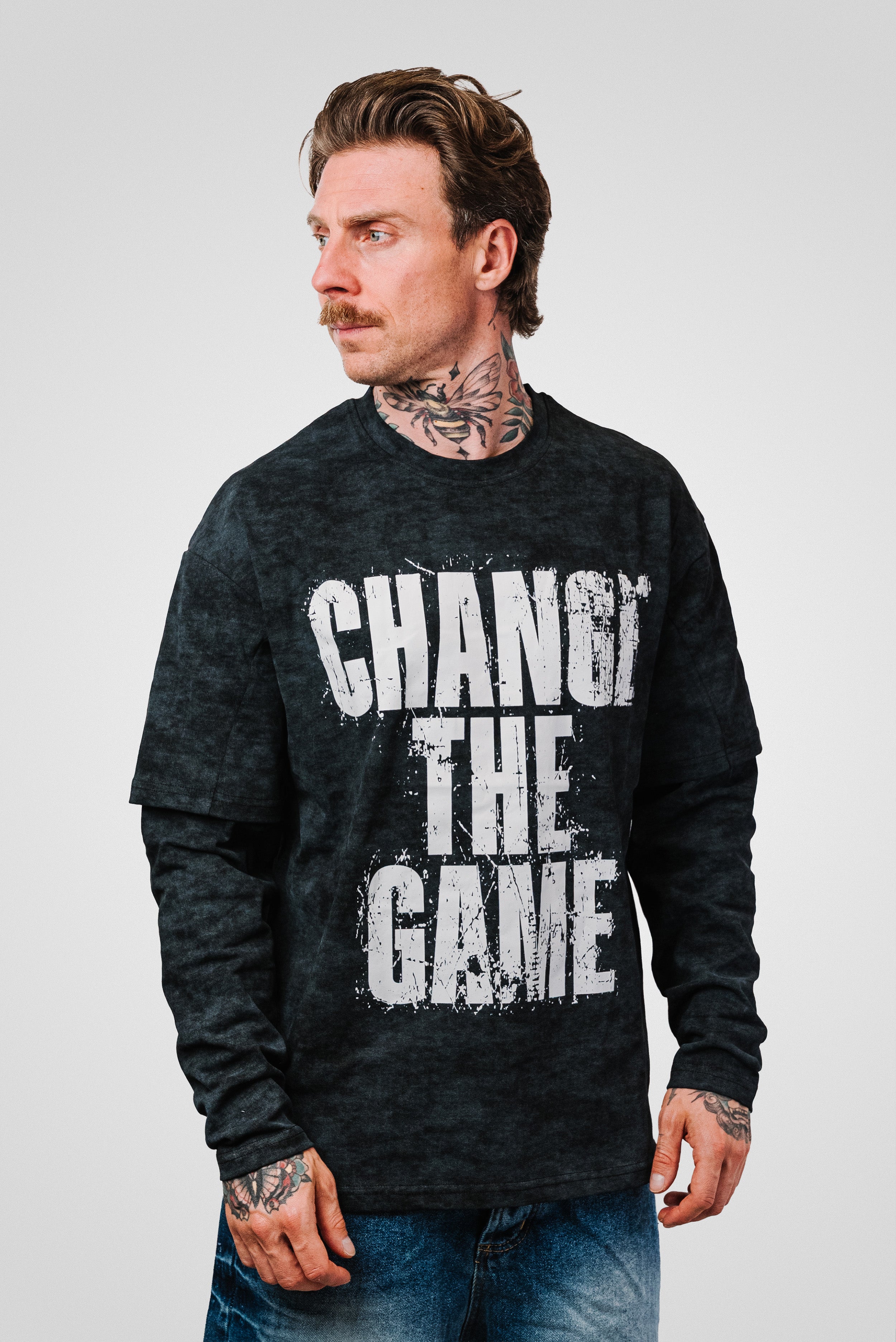 CHANGE THE GAME DOUBLE LONGSLEEVE - PXP Brand