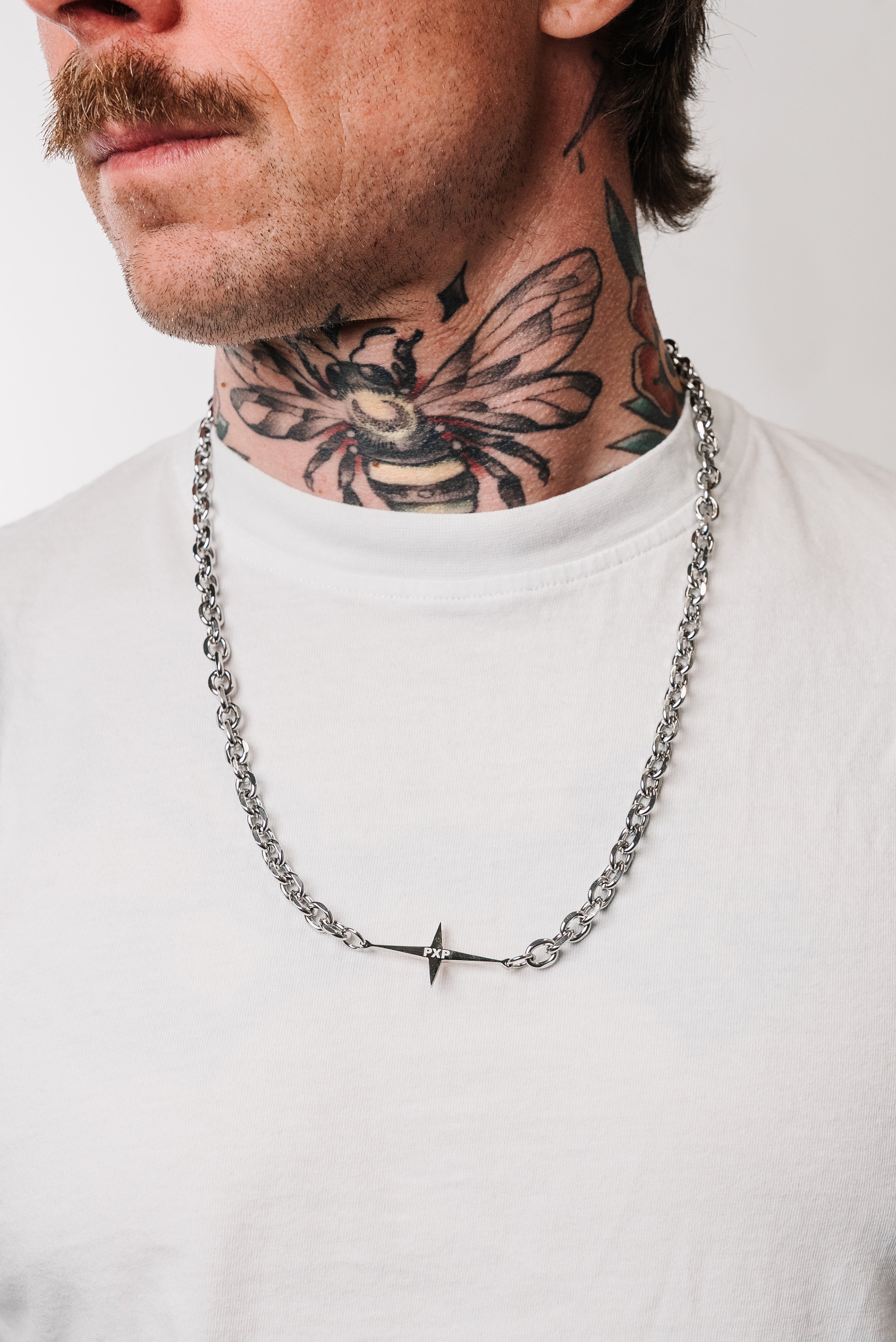 LOGO SILVER CHAIN - PXP Brand