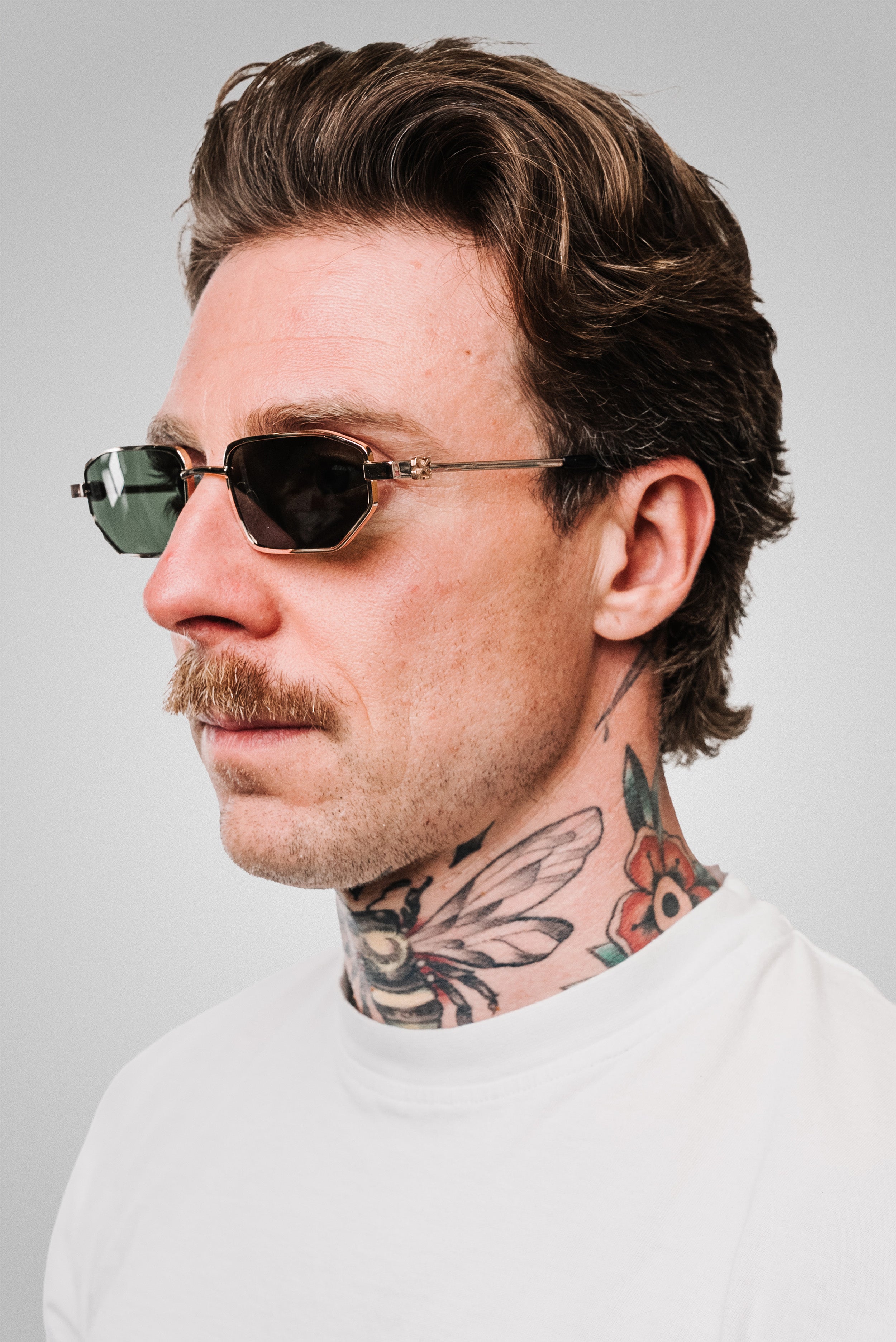 OFF WHITE SUNGLASSES GOLD/BLACK